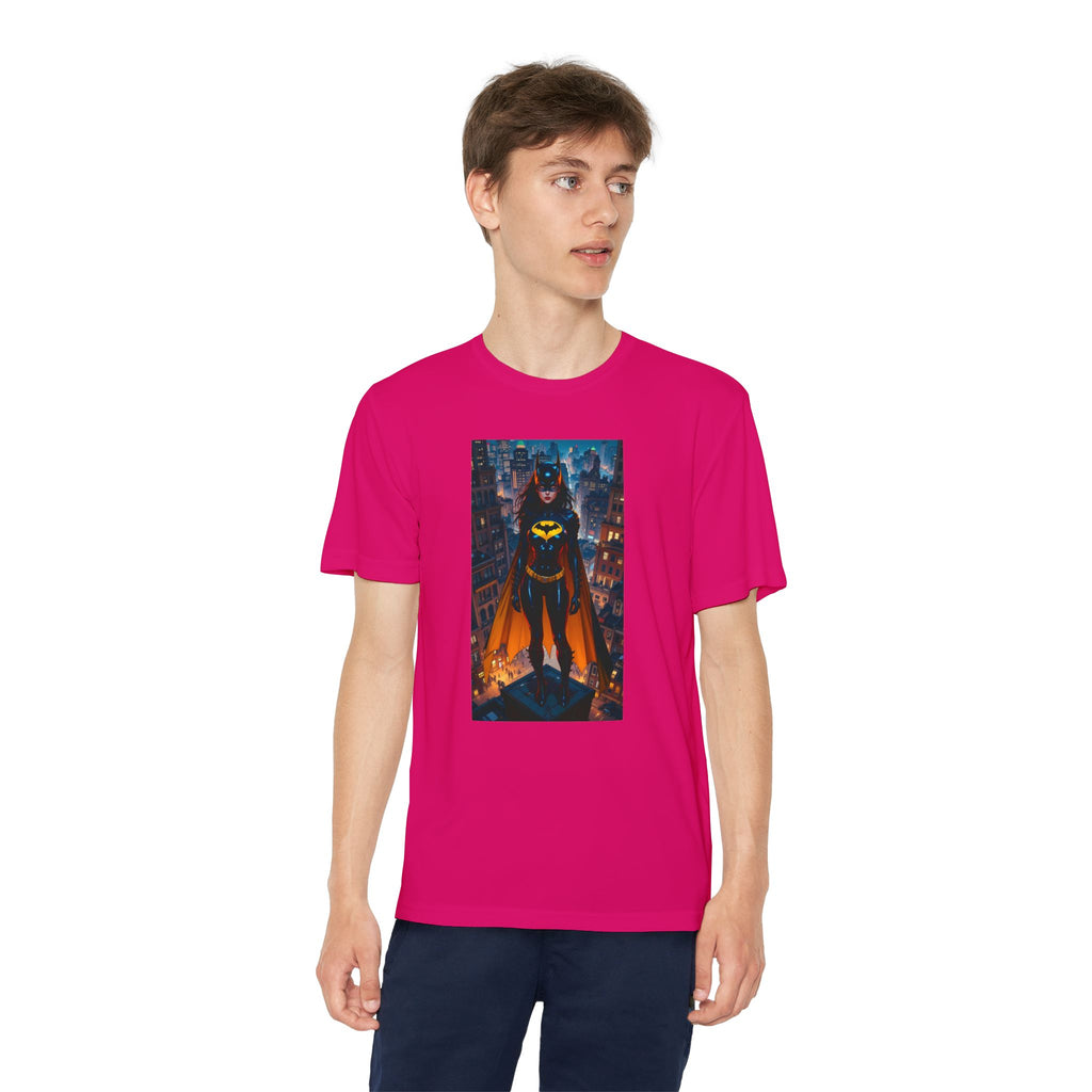 Copy of Superhero Youth T-Shirt Sports Graphic Tee, Cool Athletic Shirt for Kids