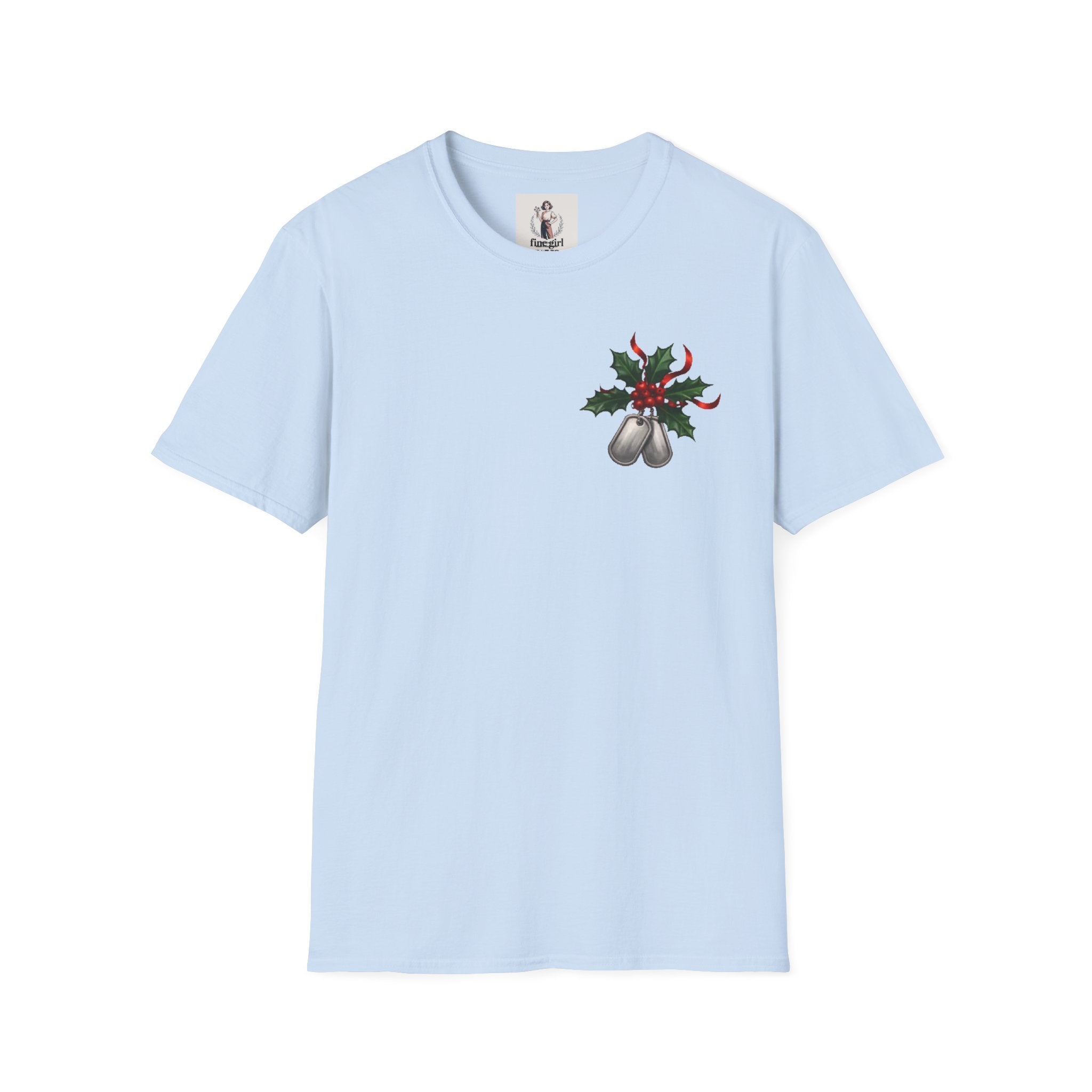 Yule Guard Patriotic Christmas Holiday ~ Unisex Softstyle T-Shirt