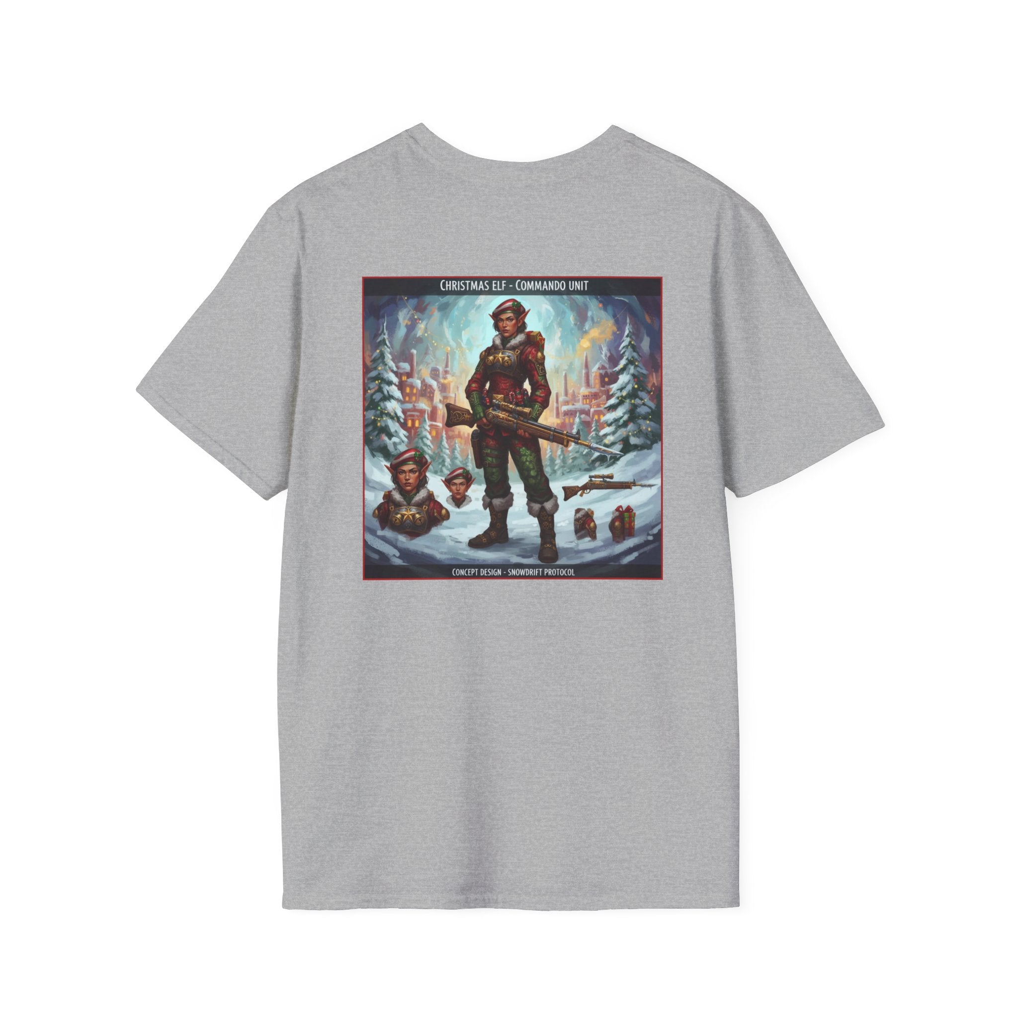 Yule Guard Patriotic Christmas Holiday ~ Unisex Softstyle T-Shirt