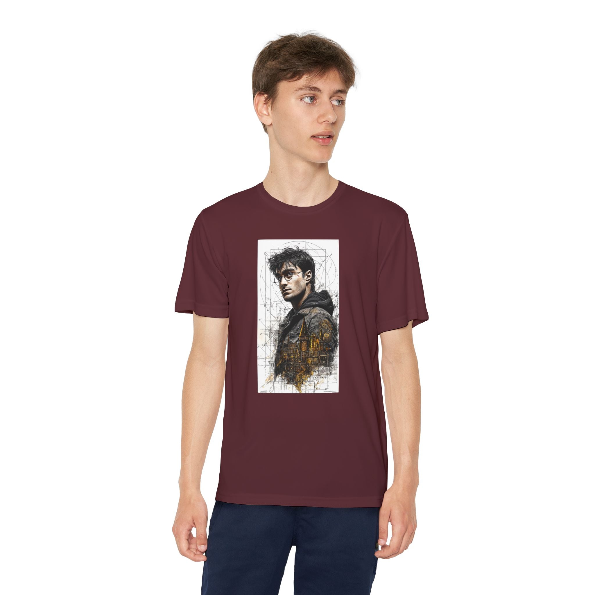 Youth Competitor Tee - Harry Potter, Wizard School Shirt, Magical Kids Top, Hogwarts Fan Gift, Sorcerer's Stone T-Shirt