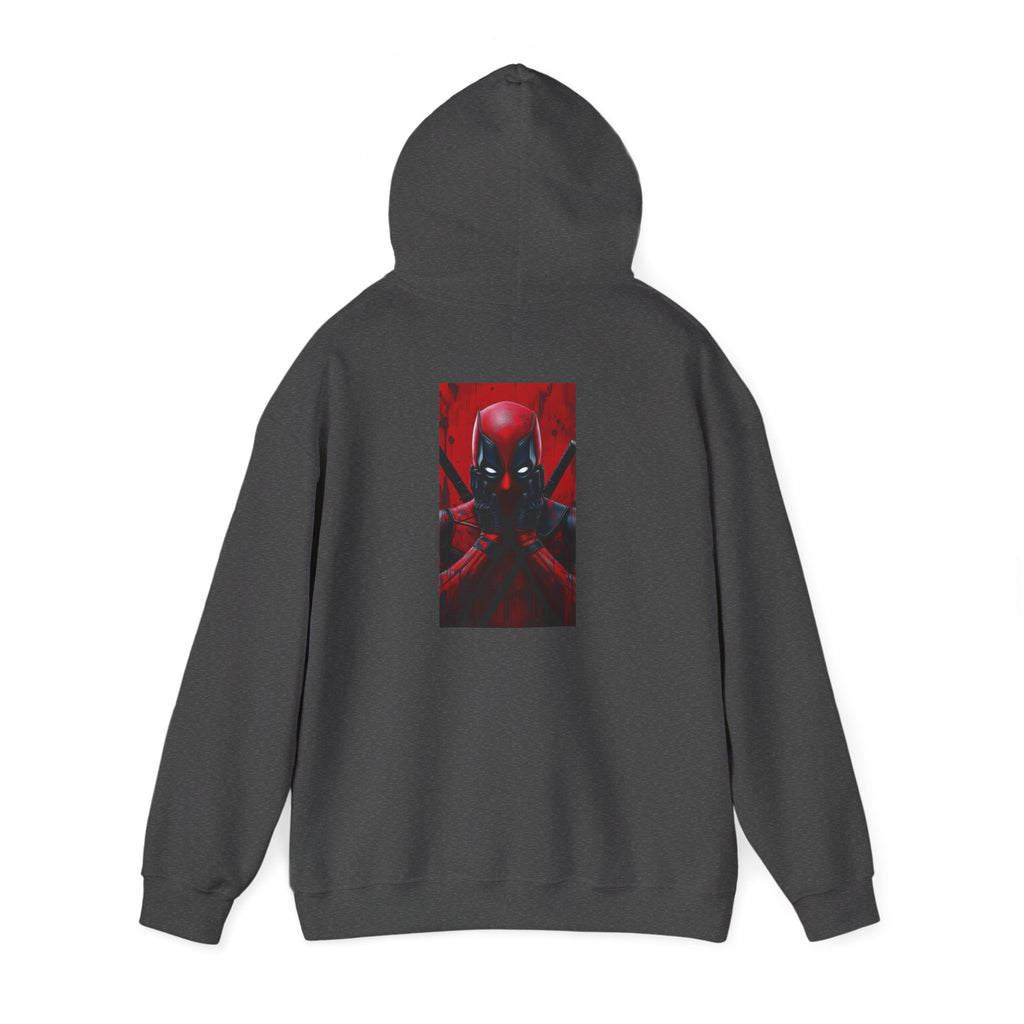 Hooded Sweatshirt - Deadpool Design