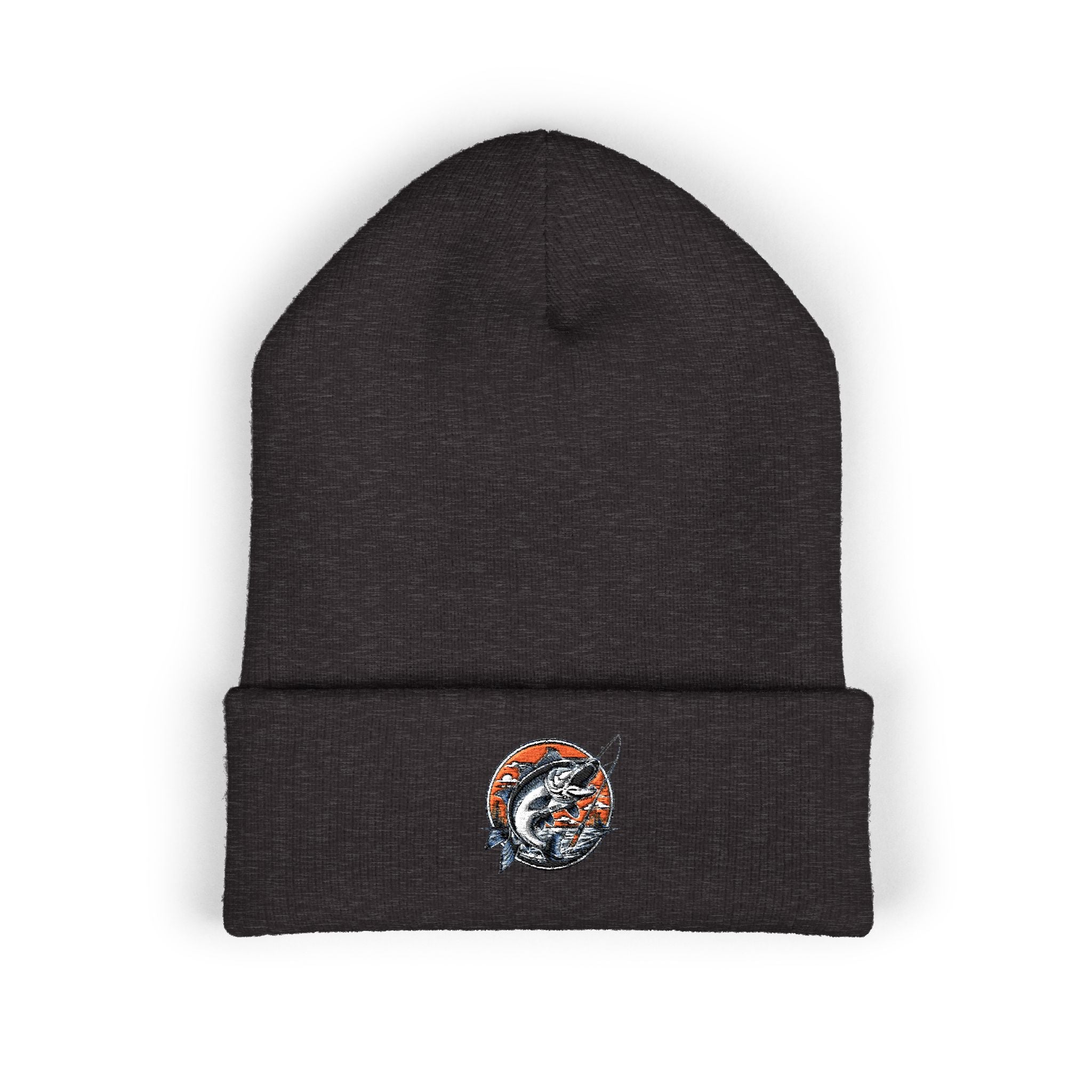 Embroidered Fishing Beanie, Fisherman Gift, Outdoor Apparel, Fishing Gear, Angler Hat, Fishing Lure Beanie
