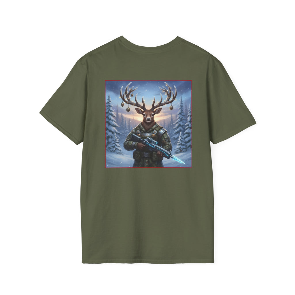 Yule Guard Patriotic Christmas Holiday ~ Unisex Softstyle T-Shirt
