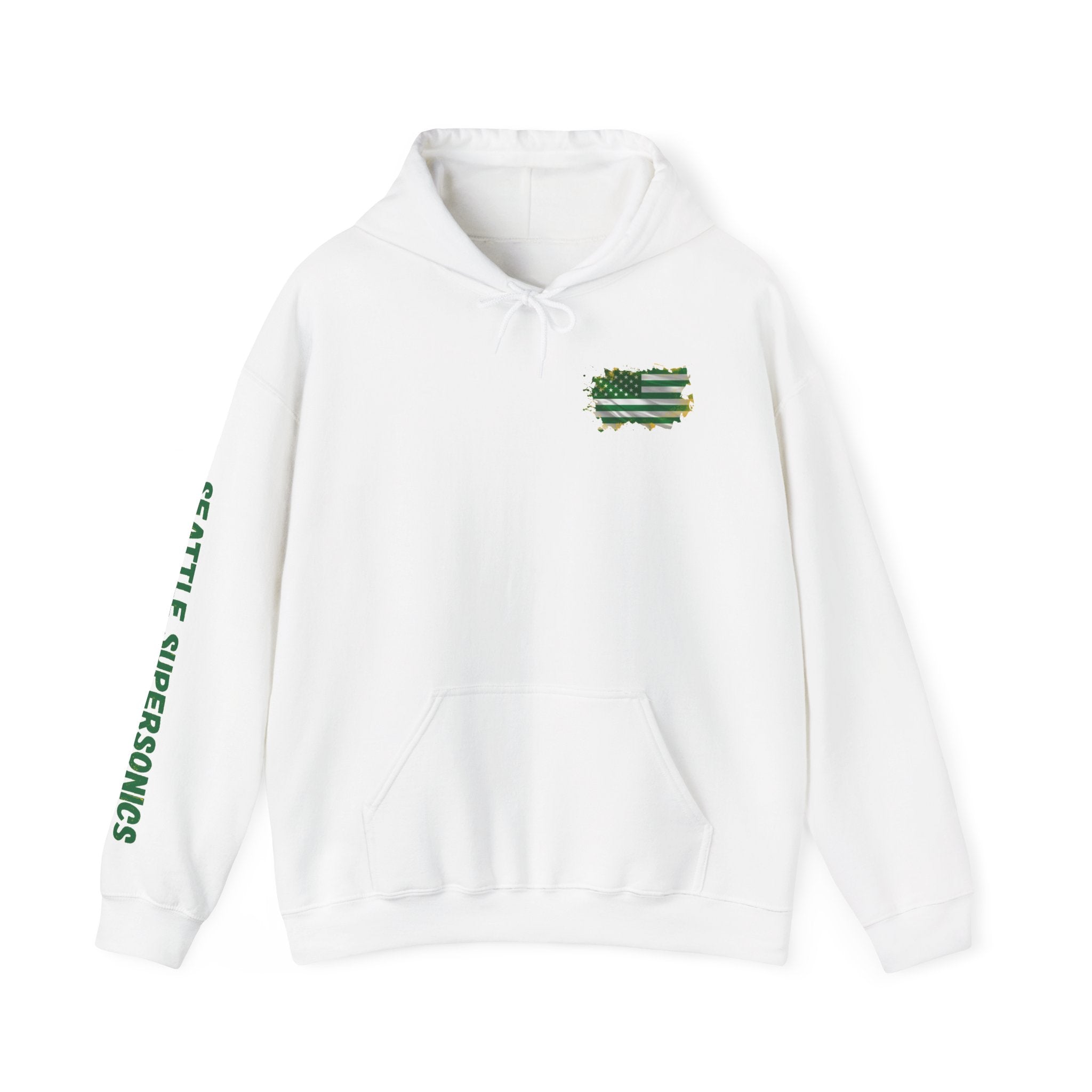 Seattle Supersonics Patriotic Hoodie