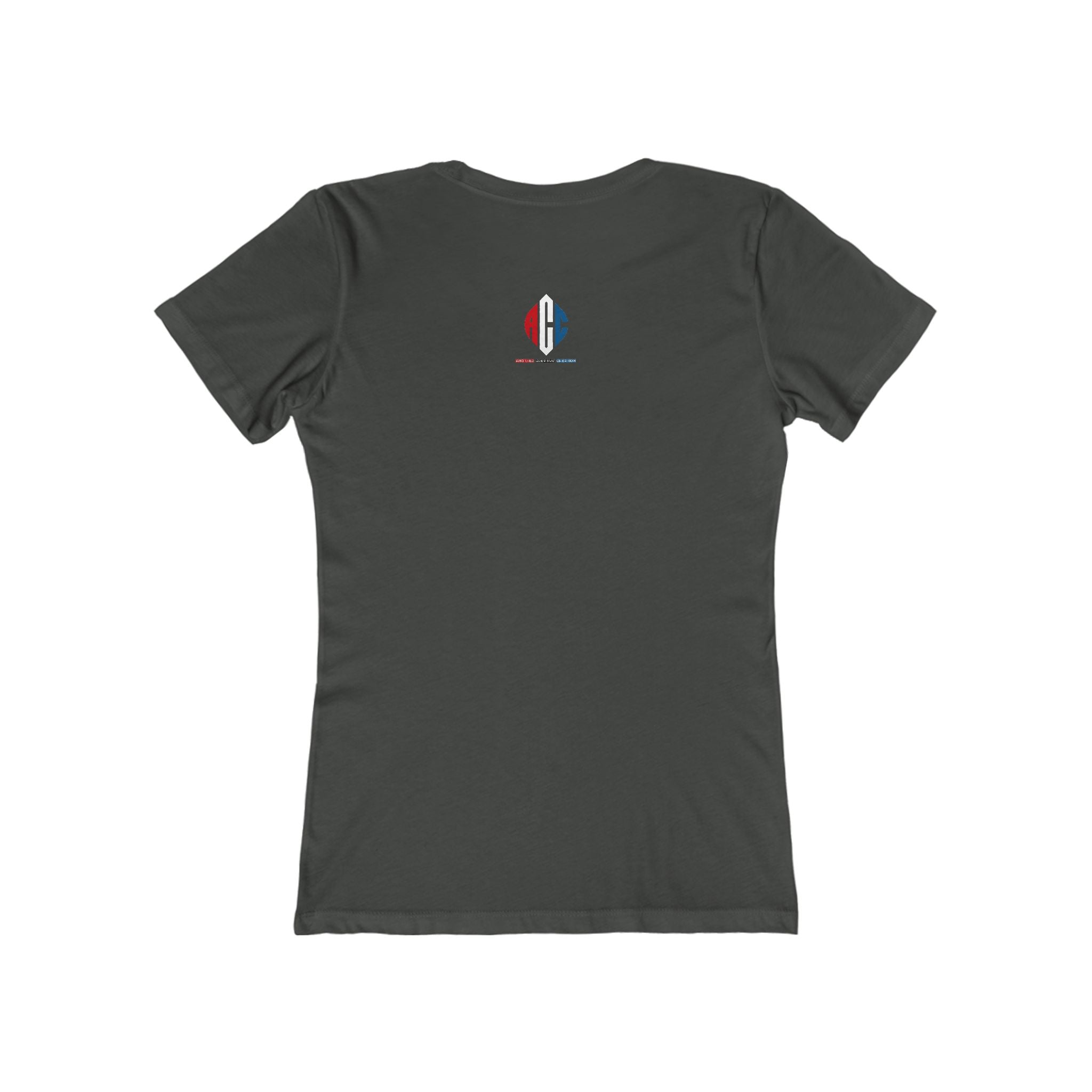 Heart Chic Women's Boyfriend Tee, Casual Outfits, Gift for Her, Weekend Wear, Trendy Style, Everyday Comfort