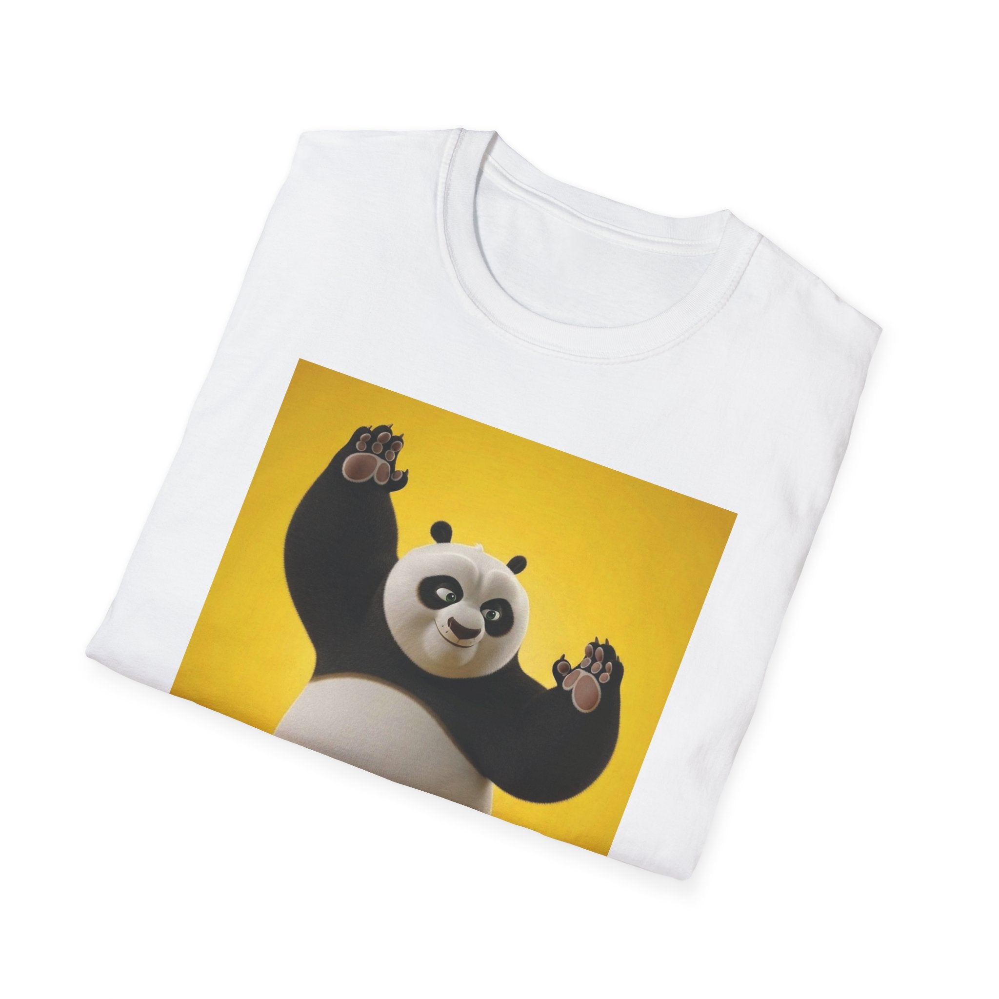 Kung Fu Panda Unisex Softstyle T-Shirt, DreamWorks Animation Youth Competitor Tee, Graphic Tee, Movie Fan Gift, Cult Classic Shirt, Comfy