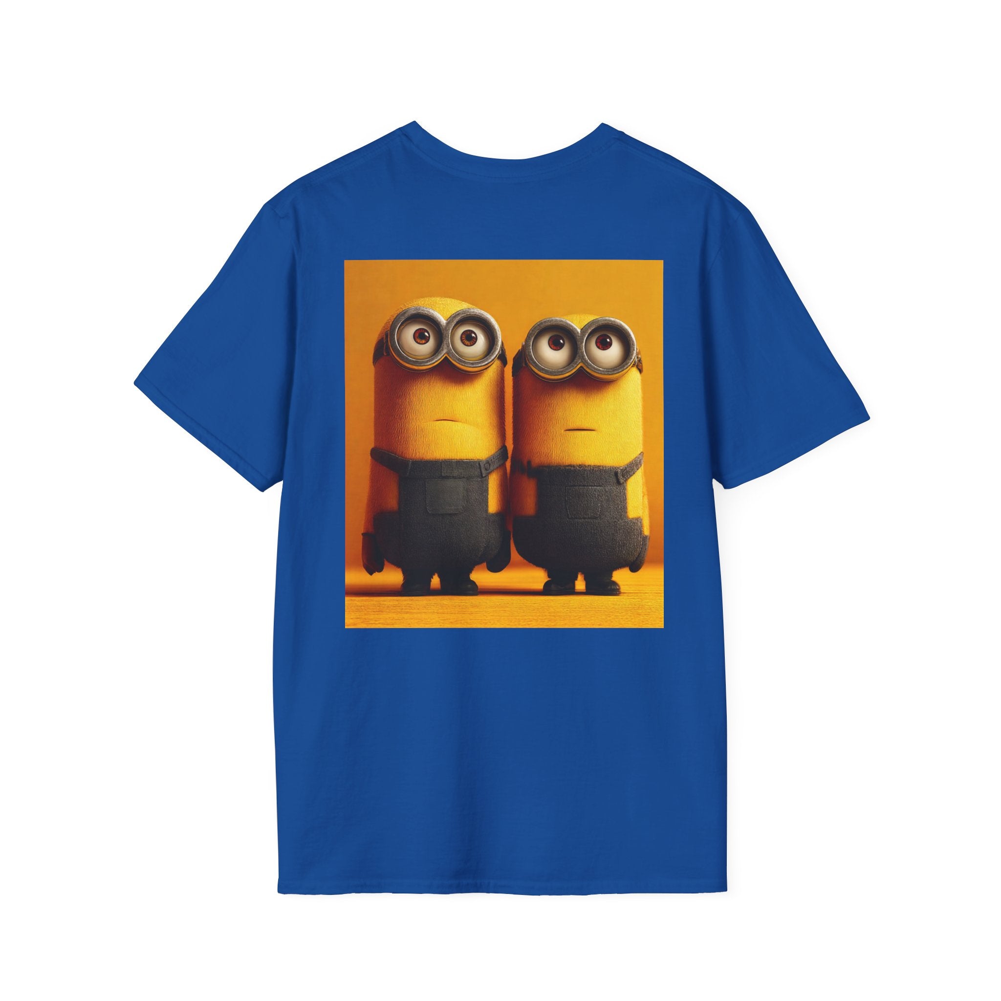 Minions Despicable Me Youth T-Shirt Gru Movie Fan Tee, Unisex Softstyle Shirt, Kids Birthday Gift, Cartoon Character Top, Funny Graphic Tee