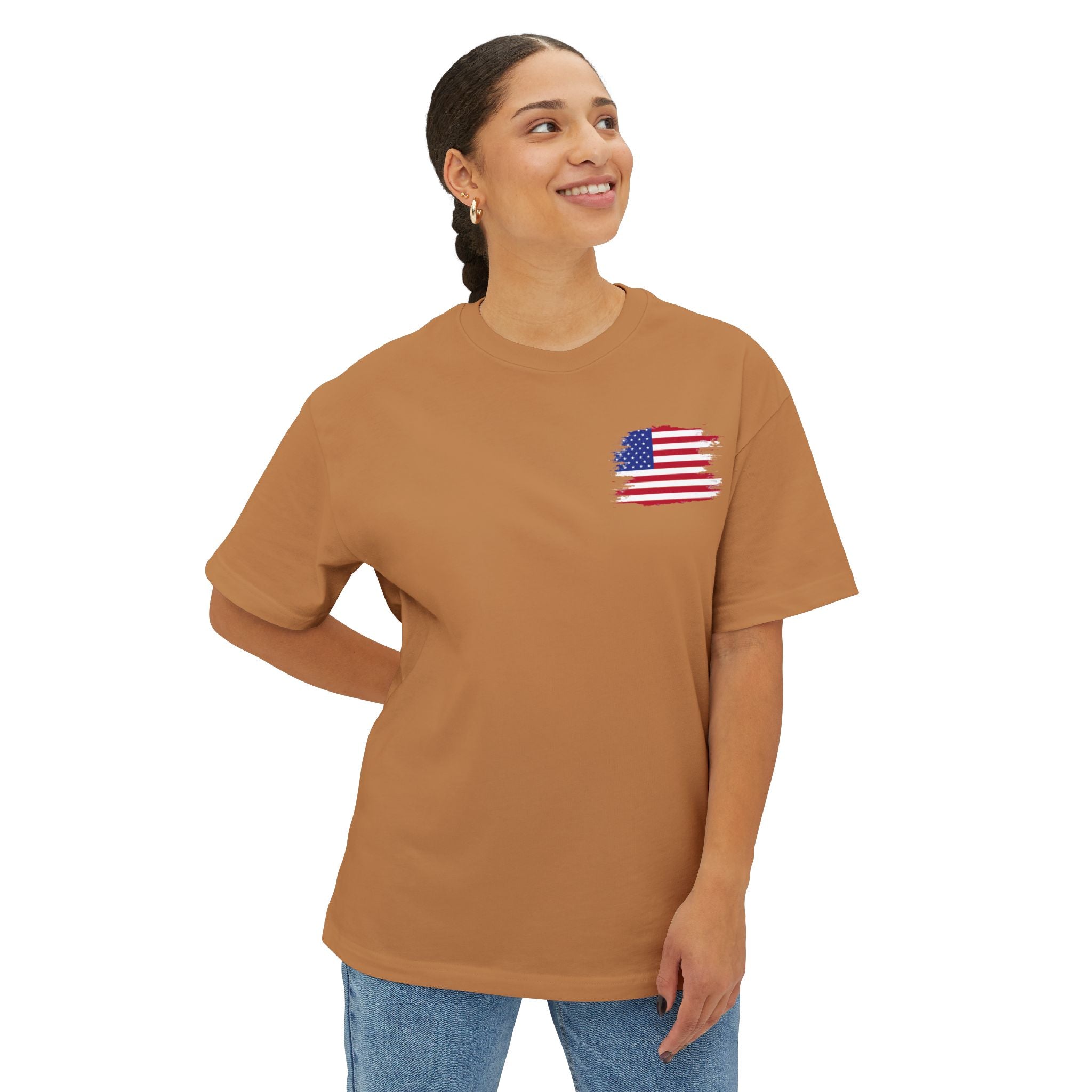 Charlie Kirk Unisex Oversized Boxy Tee