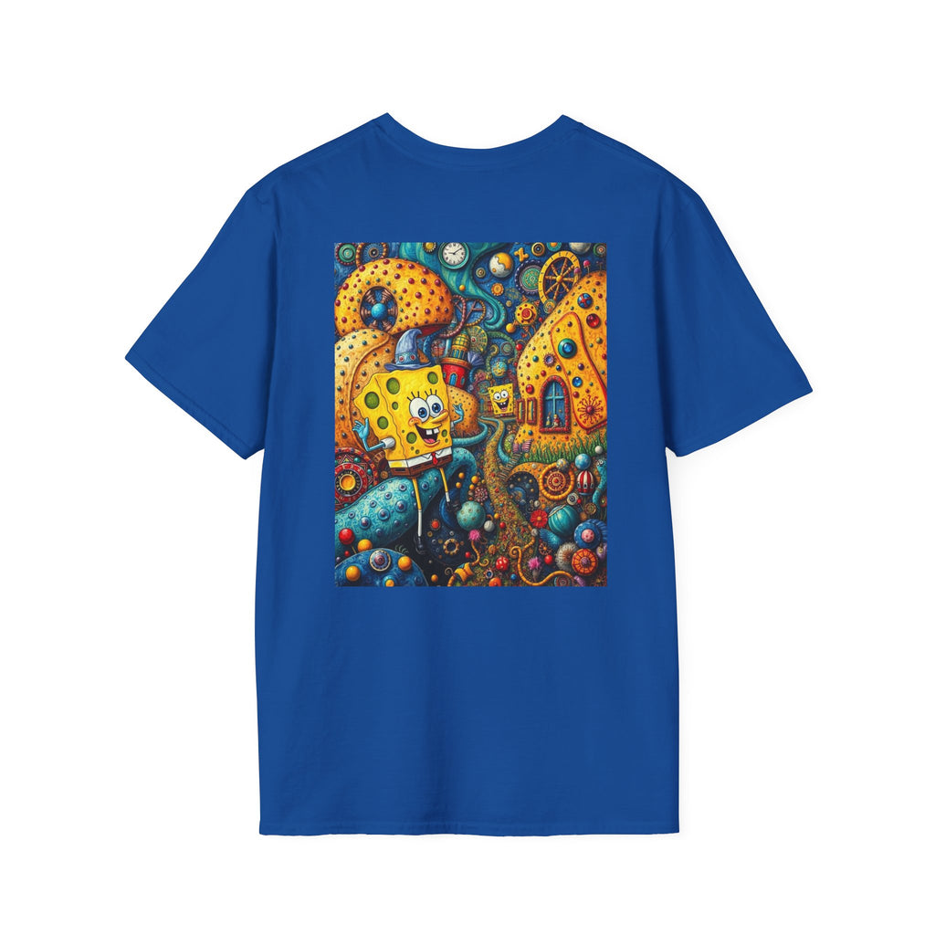 SpongeBob SquarePants Kids T-Shirt, Mr Krabs Squidward Patrick Star Youth Tee, Nickelodeon Children's TV Shirt, Unisex Softstyle