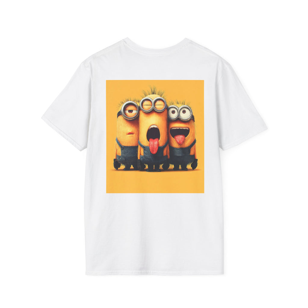 Minions Despicable Me Youth T-Shirt Gru Movie Fan Tee, Unisex Softstyle Shirt, Kids Birthday Gift, Cartoon Character Top, Funny Graphic Tee