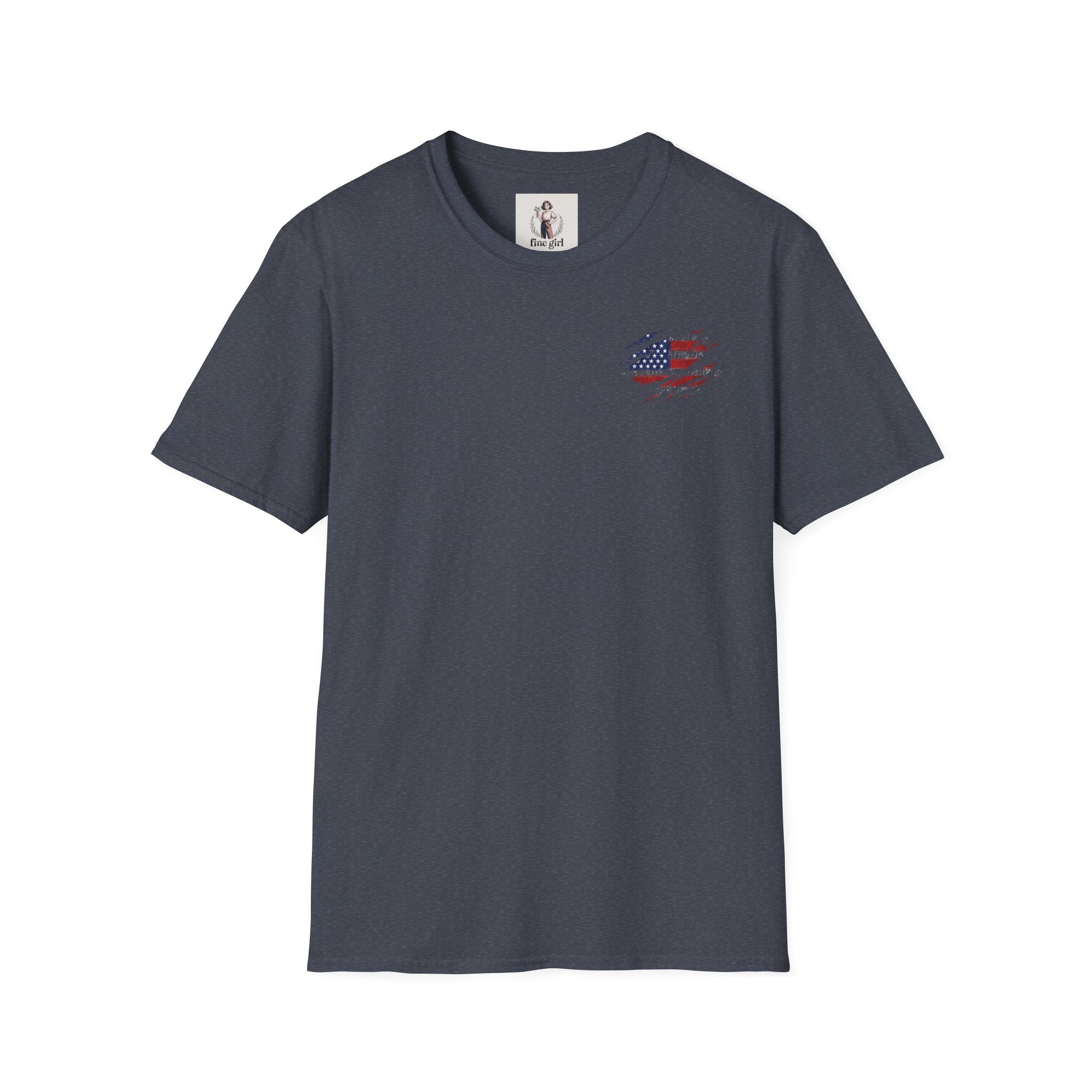 Paramedic Patriotic T-Shirt - USA Flag Tee, Fourth of July Shirt, American Pride Top, Independence Day Apparel, Red White Blue