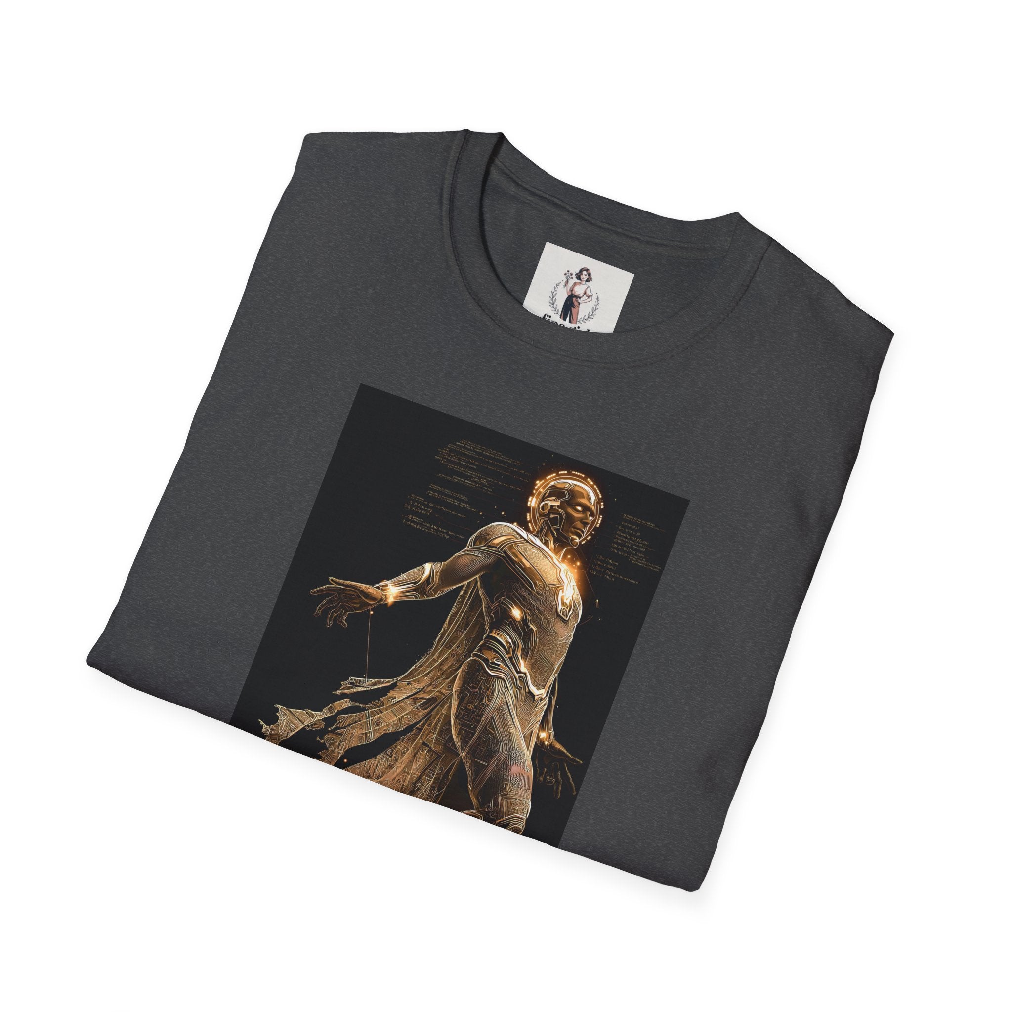 Vison Superhero Marvel Unisex Softstyle T-Shirt, Comic Book Tee, Geeky Clothing, Cosplay Costume Top