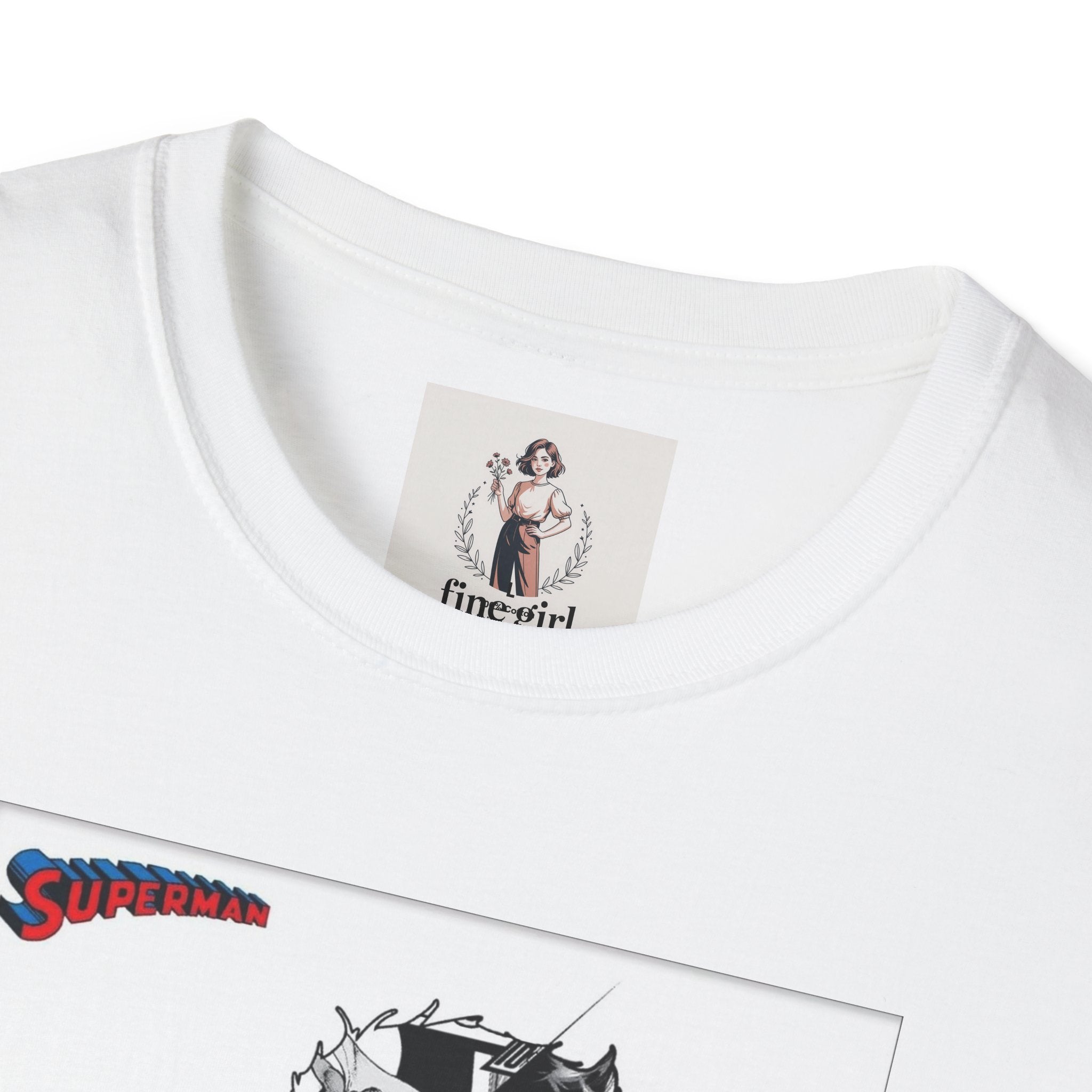 Superman Hero Unisex Softstyle T-Shirt