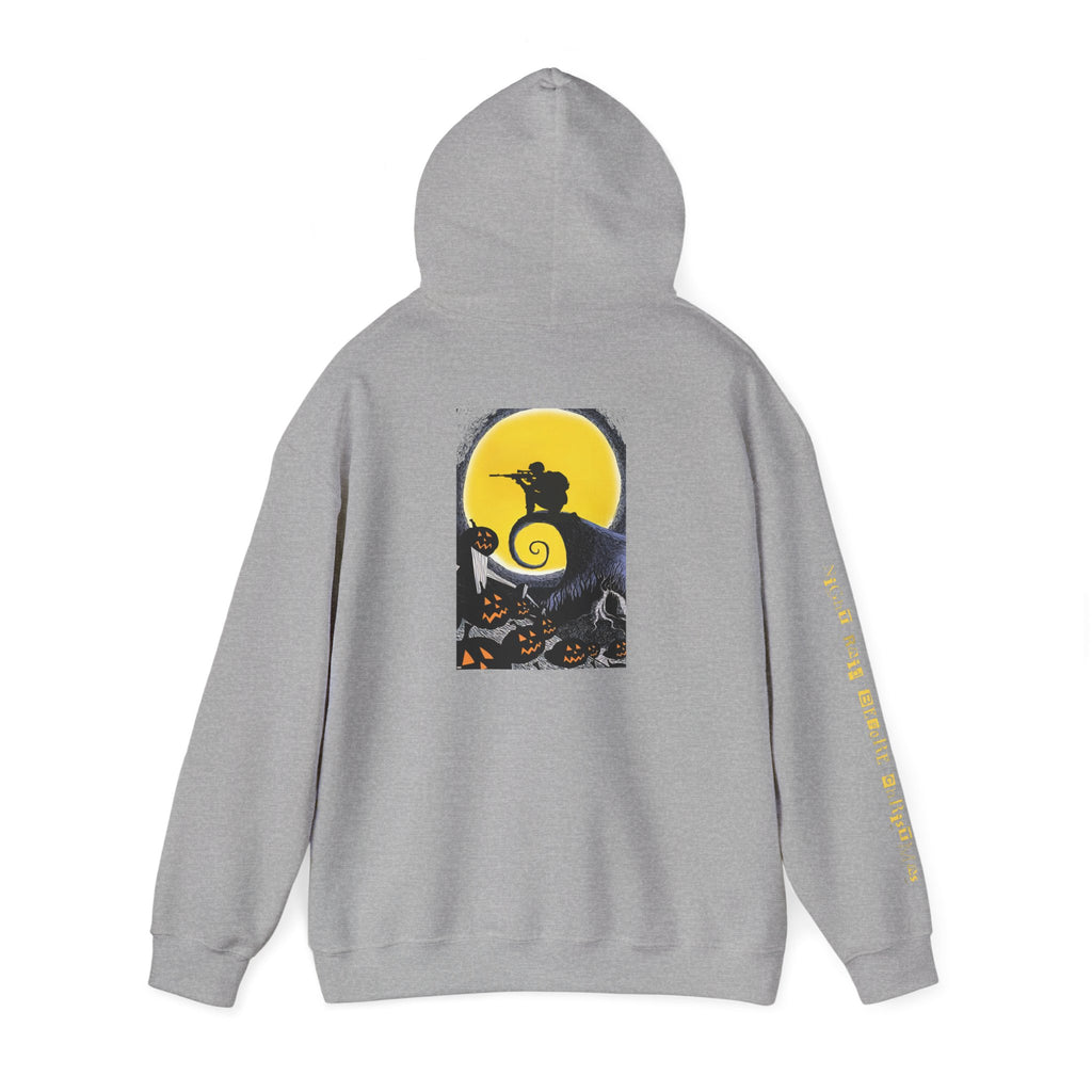 Night Raid Before Christmas Patriotic Hoodie Rebel Spirit Unisex Hoodie