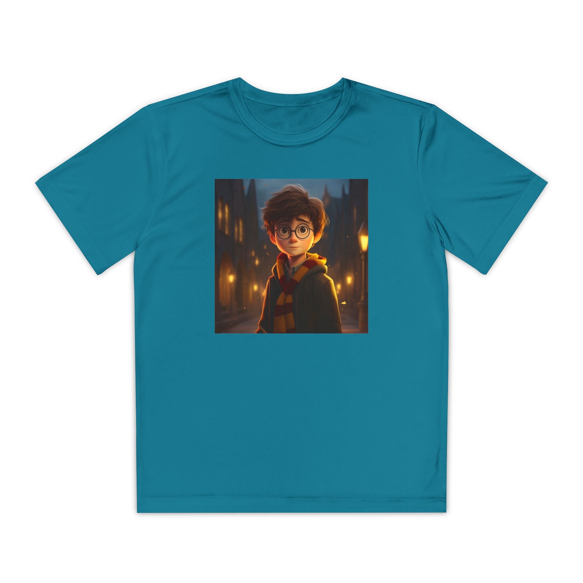Youth Competitor Tee - Harry Potter, Wizard School Shirt, Magical Kids Top, Hogwarts Fan Gift, Sorcerer's Stone T-Shirt
