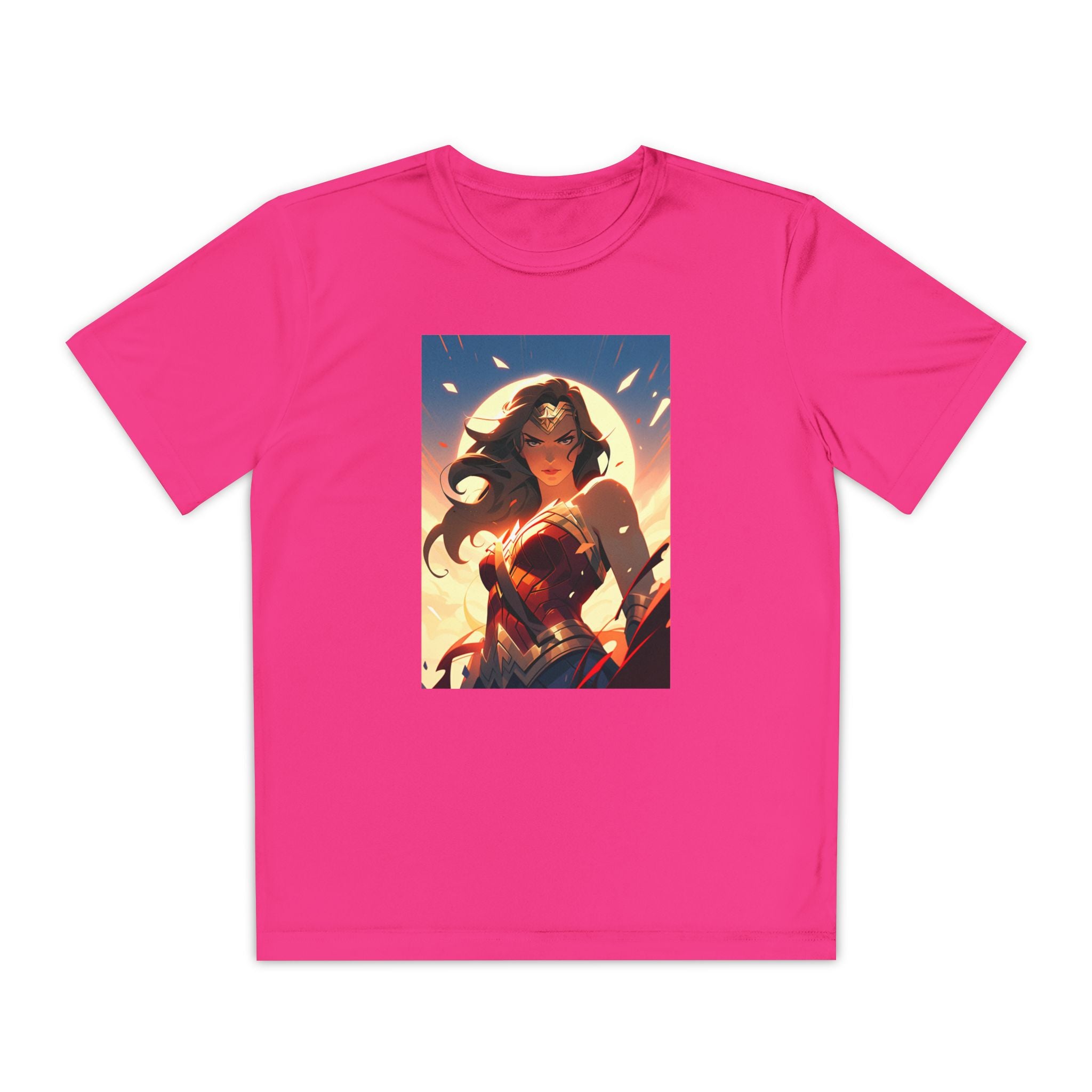 Wonder Woman Superhero Marvel t-shirt, Kids Graphic Tee, Boys Superhero Shirt, Children's Movie Character Top