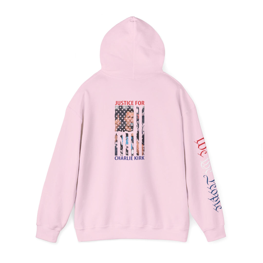 Charlie kirk Patriotic Hoodie Rebel Spirit Unisex Hoodie