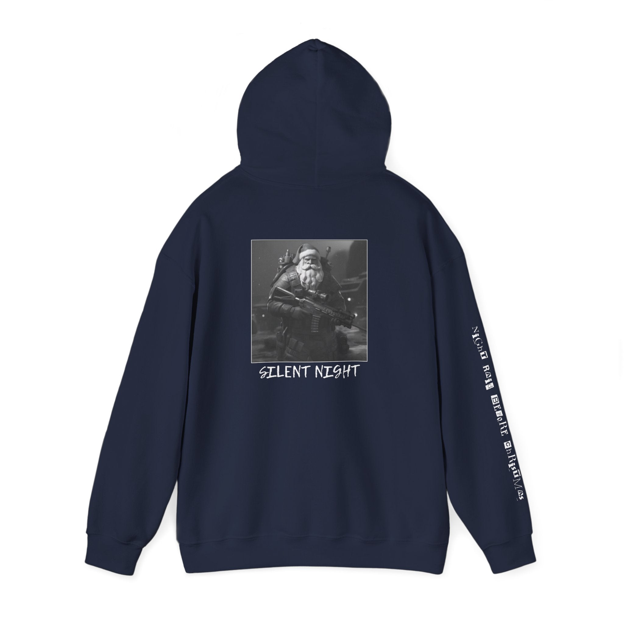 Night Raid Before Christmas Patriotic Hoodie Rebel Spirit Unisex Hoodie