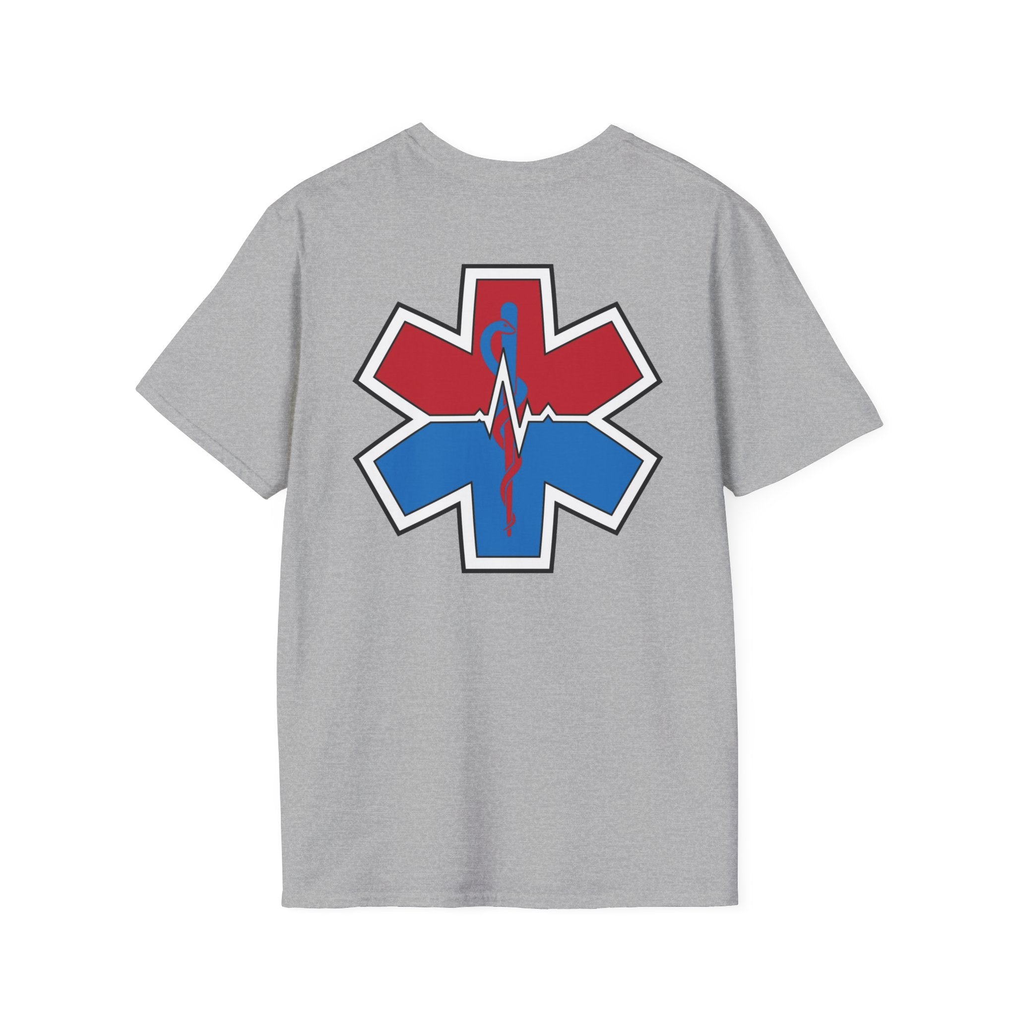 Paramedic Patriotic T-Shirt - USA Flag Tee, Fourth of July Shirt, American Pride Top, Independence Day Apparel, Red White Blue
