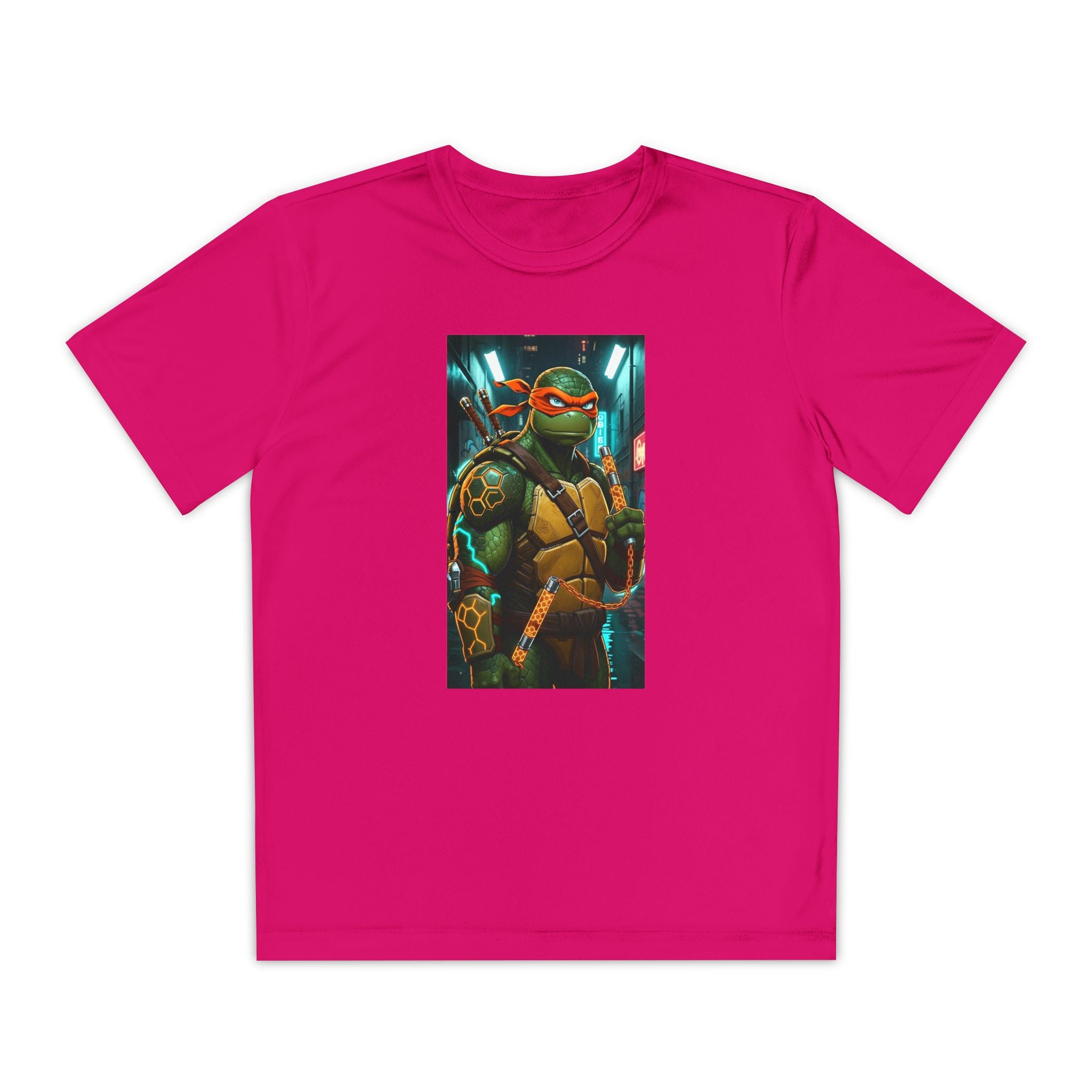 Teenage Mutant Ninja Turtles, Graphic Print Shirt, Kids T-shirt, Cartoon Character Top, Retro Tee, Birthday Gift Shirt