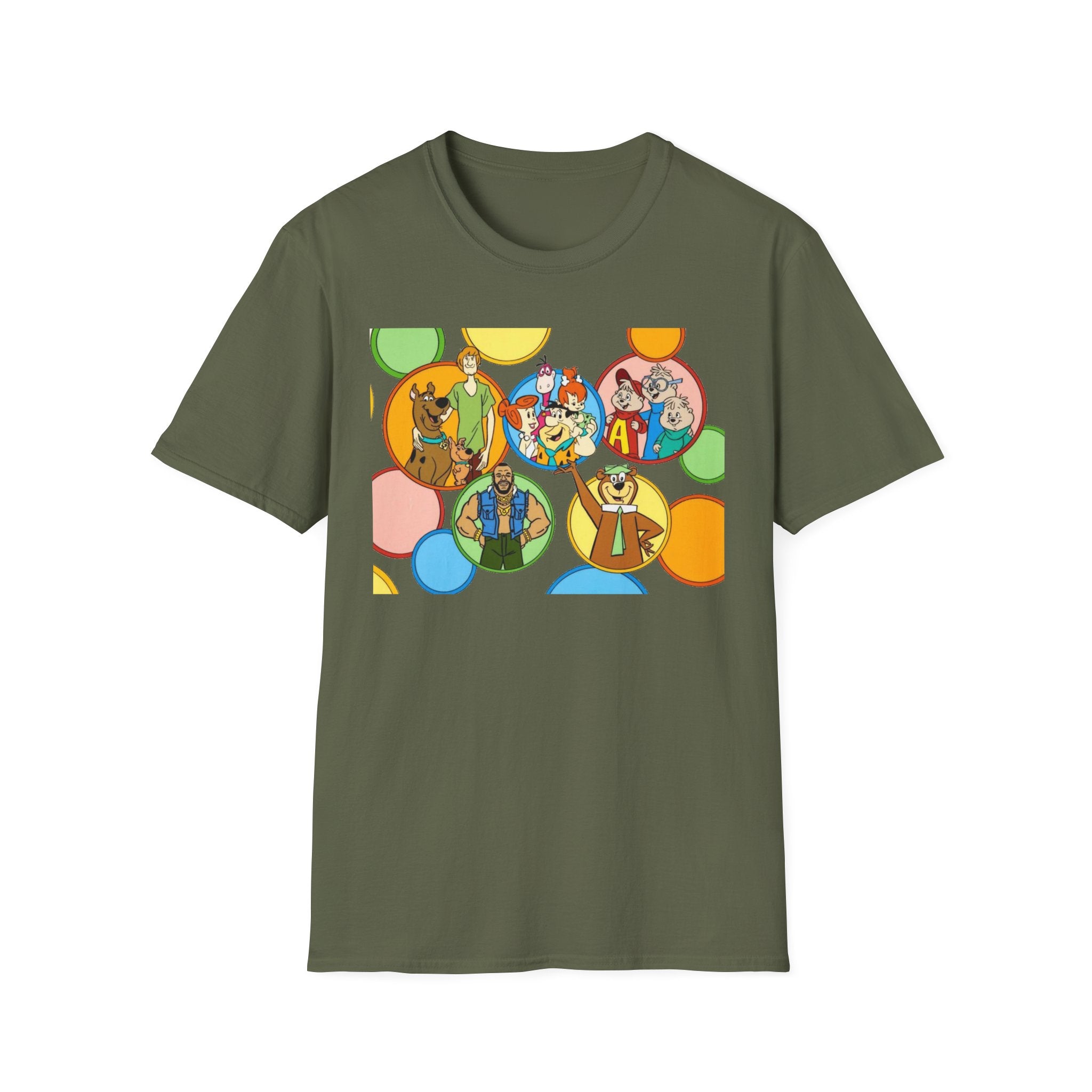 Retro TV Cartoons T-Shirt