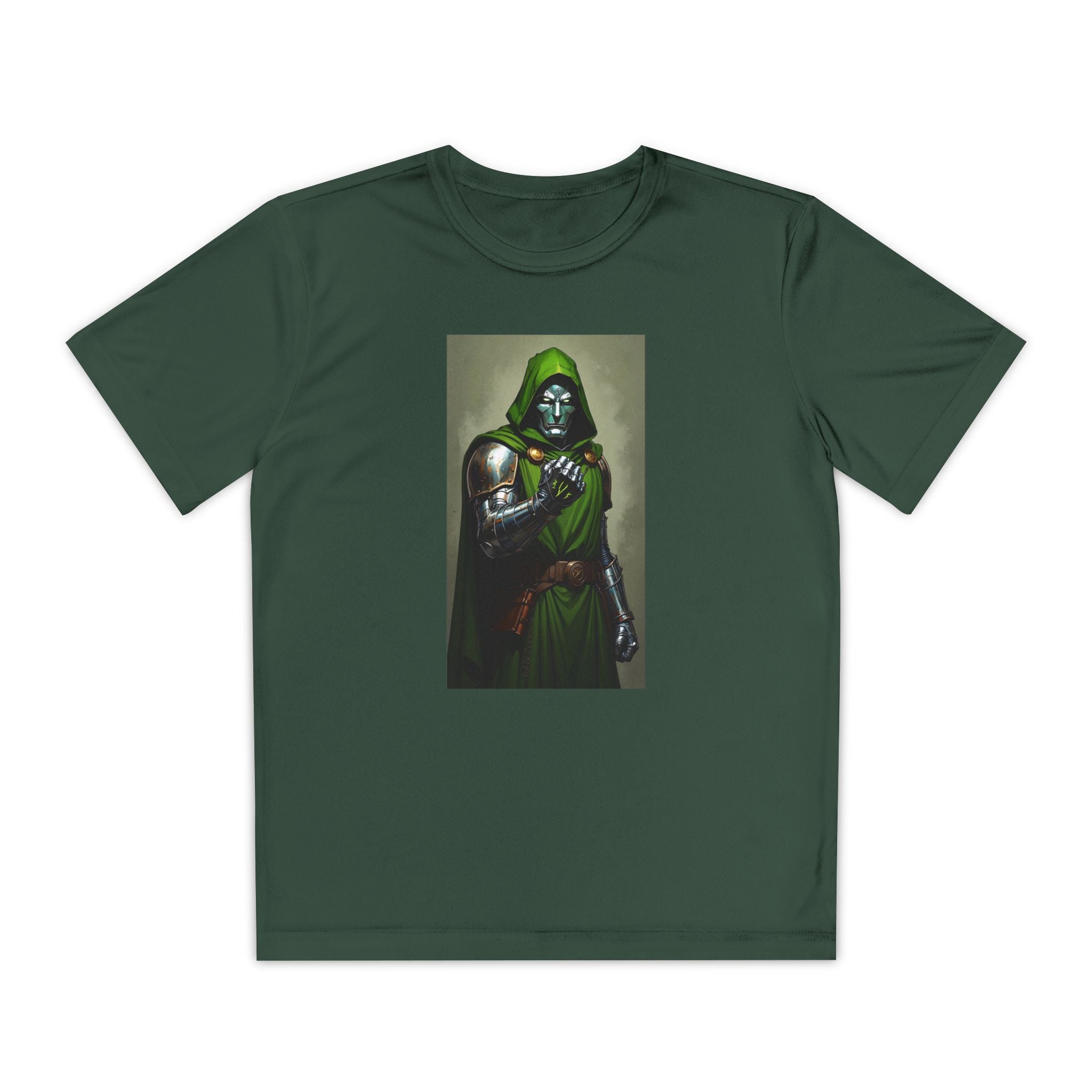 Dr Doom Superhero Marvel Patriotic, Kids Graphic T-Shirt, Boys Hero Top, Girls Comic Book Clothing, Birthday