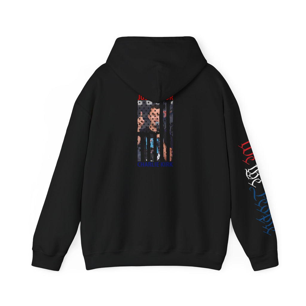 Charlie kirk Patriotic Hoodie Rebel Spirit Unisex Hoodie