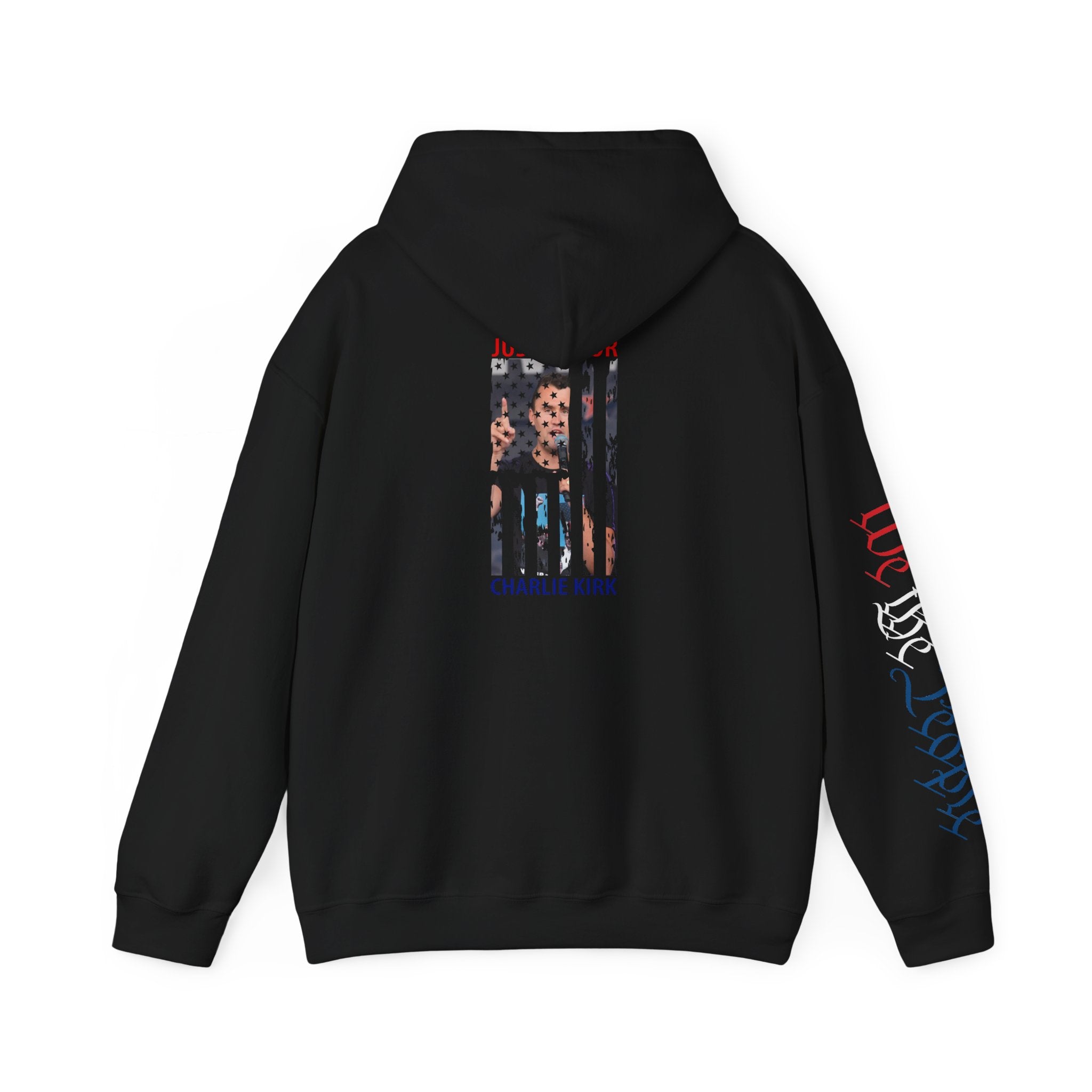 Charlie kirk Patriotic Hoodie Rebel Spirit Unisex Hoodie