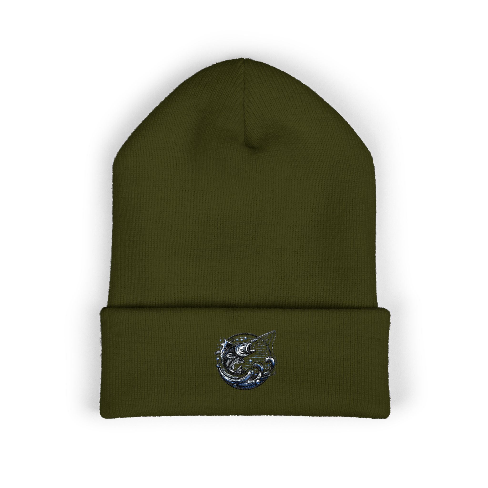 Fishing Classic Cuffed Beanie (Embroidery)