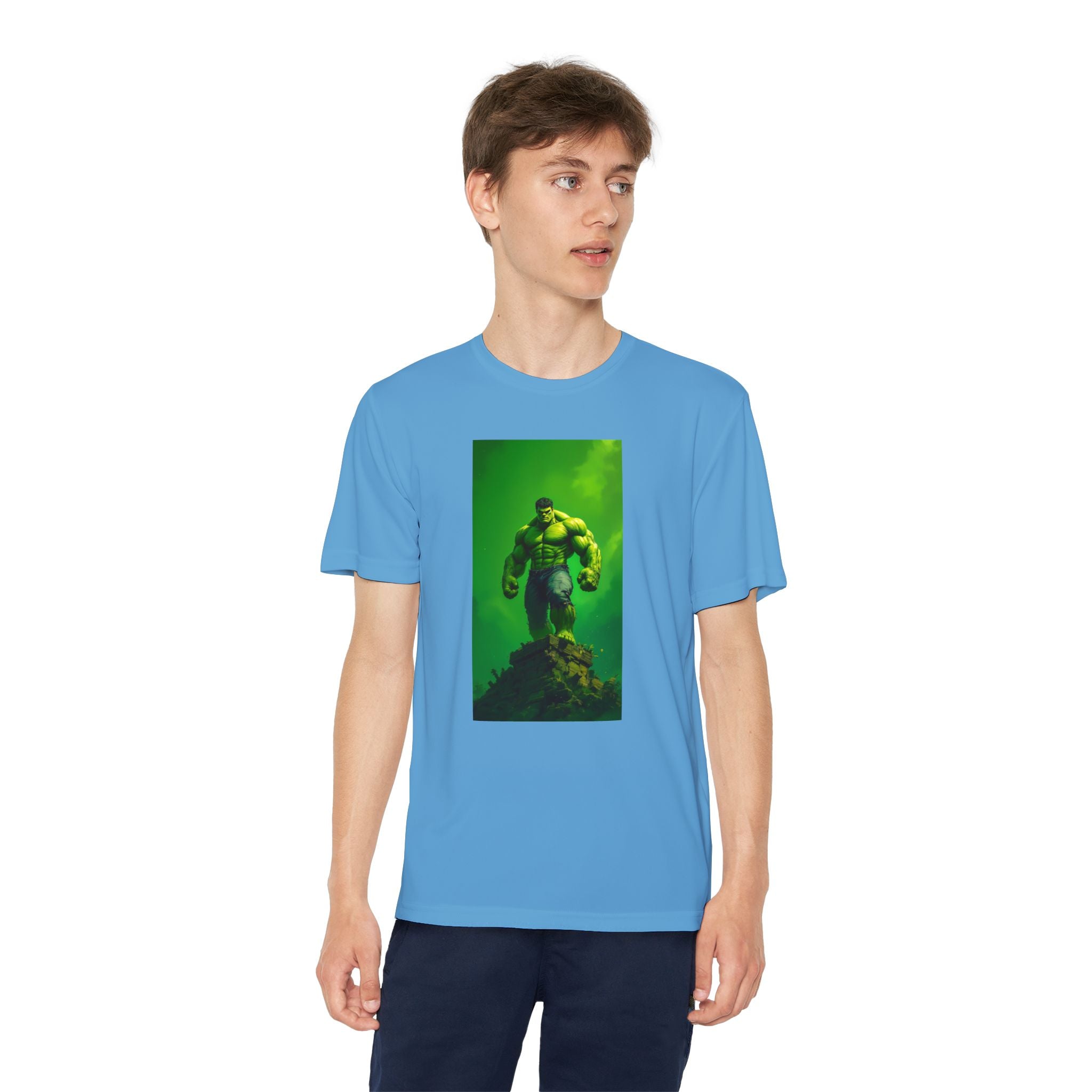The Incredible Hulk Superhero Marvel Patriotic, Kids Graphic T-Shirt, Boys Hero Top, Girls Comic Book Clothing, Birthday