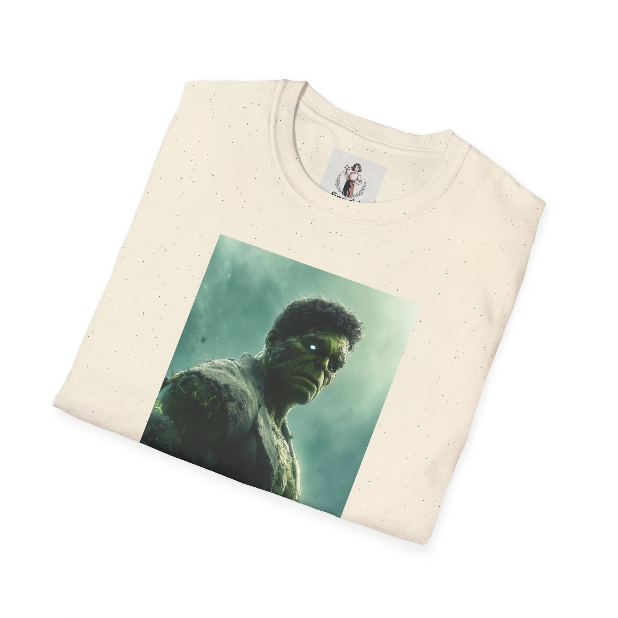 The Incredible Hulk Superhero Marvel Unisex Softstyle T-Shirt, Comic Book Tee, Geeky Clothing, Cosplay Costume Top