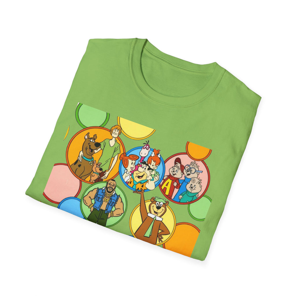 Retro TV Cartoons T-Shirt