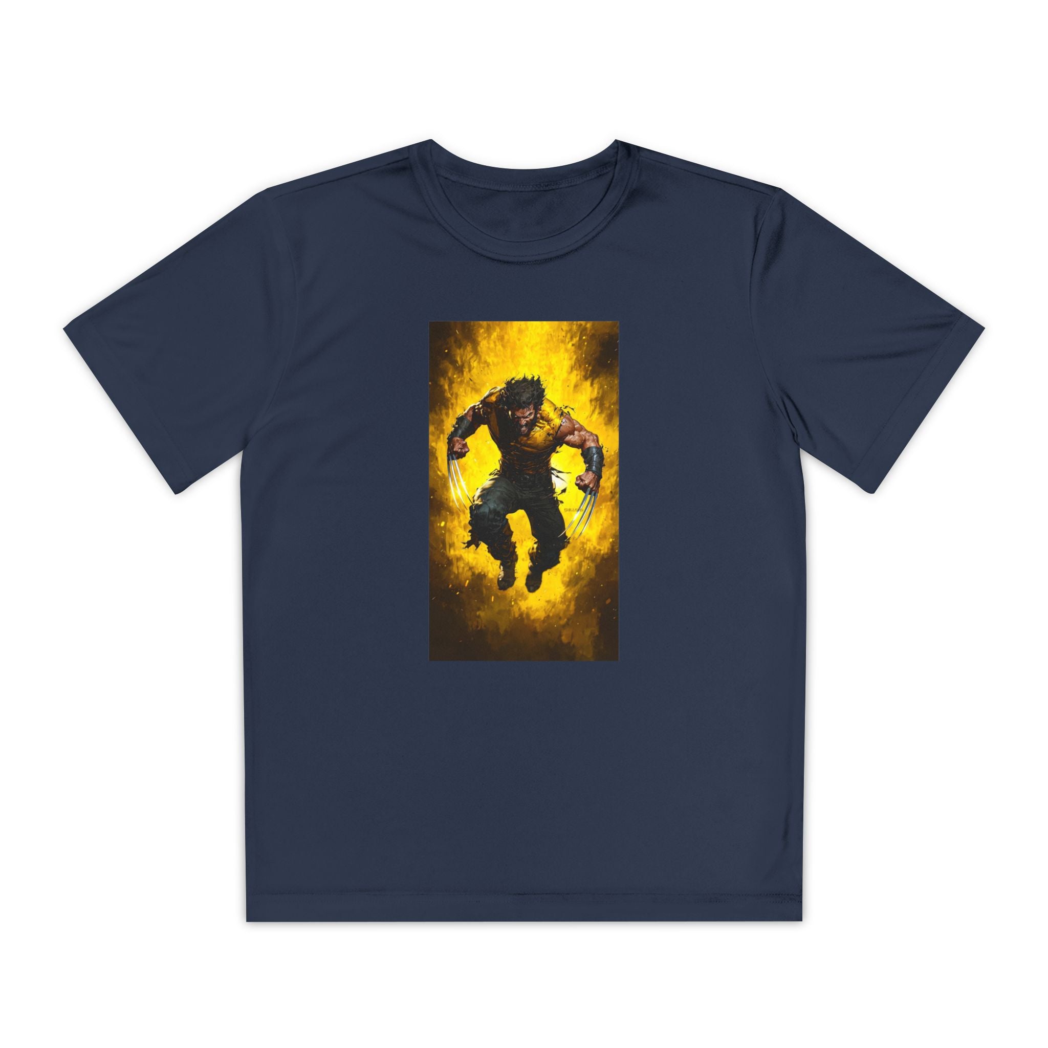 Wolverine Superhero Marvel Patriotic, Kids Graphic T-Shirt, Boys Hero Top, Girls Comic Book Clothing, Birthday