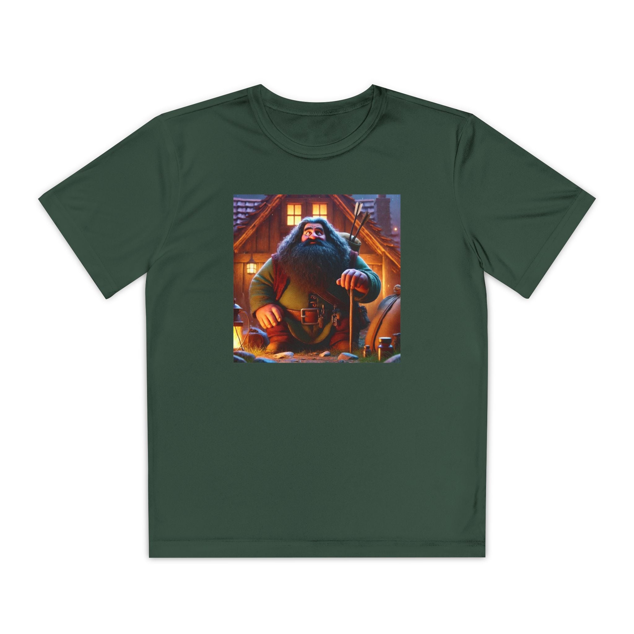 Youth Competitor Tee - Harry Potter, Wizard School Shirt, Magical Kids Top, Hogwarts Fan Gift, Sorcerer's Stone T-Shirt