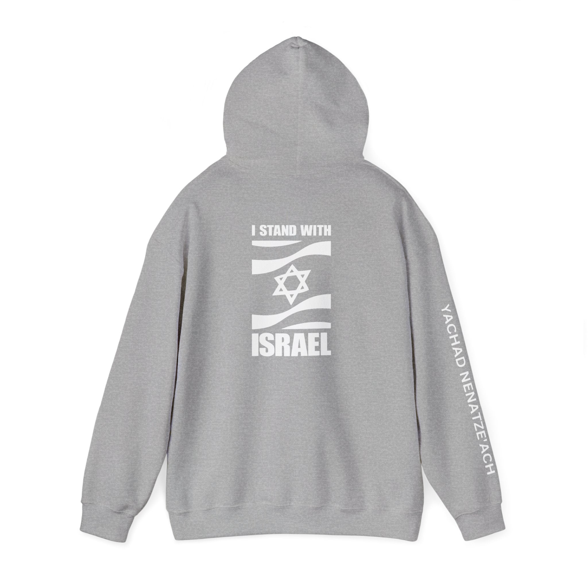 I Stand With Isreal ~ Rebel Spirit Unisex Hoodie