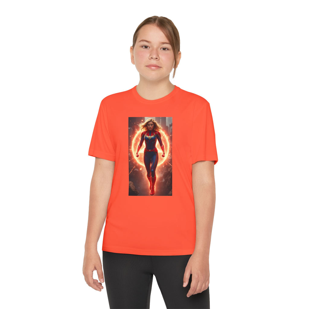 Advengers Youth T-Shirt Sports Graphic Tee, Cool Athletic Shirt for Kids, Perfect for Sports Events, Team Spirit