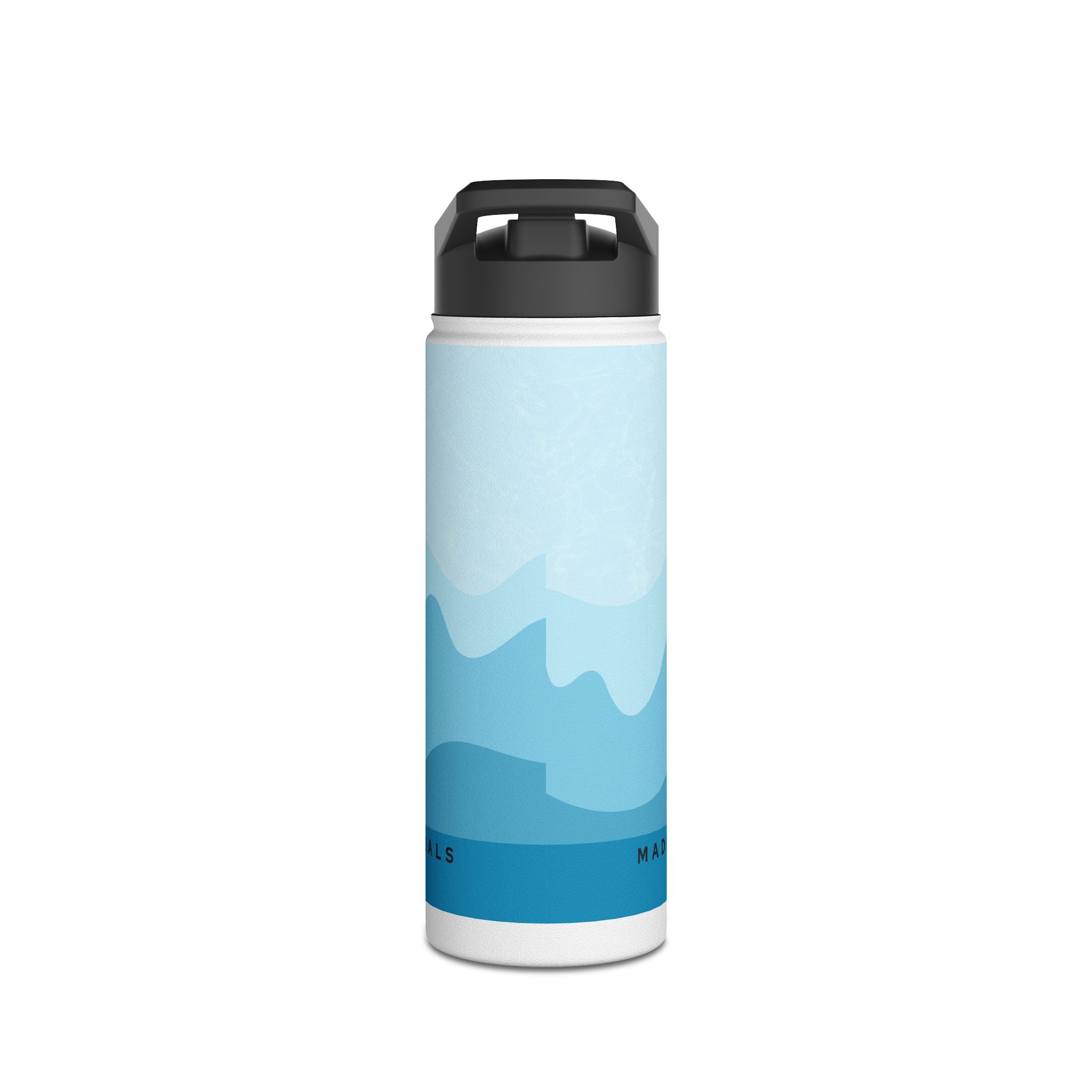Aqua Stainless Steel Water Bottle, Eco-Friendly Hydration for Travel, Sports, Yoga, Gifts, Outdoor Adventures