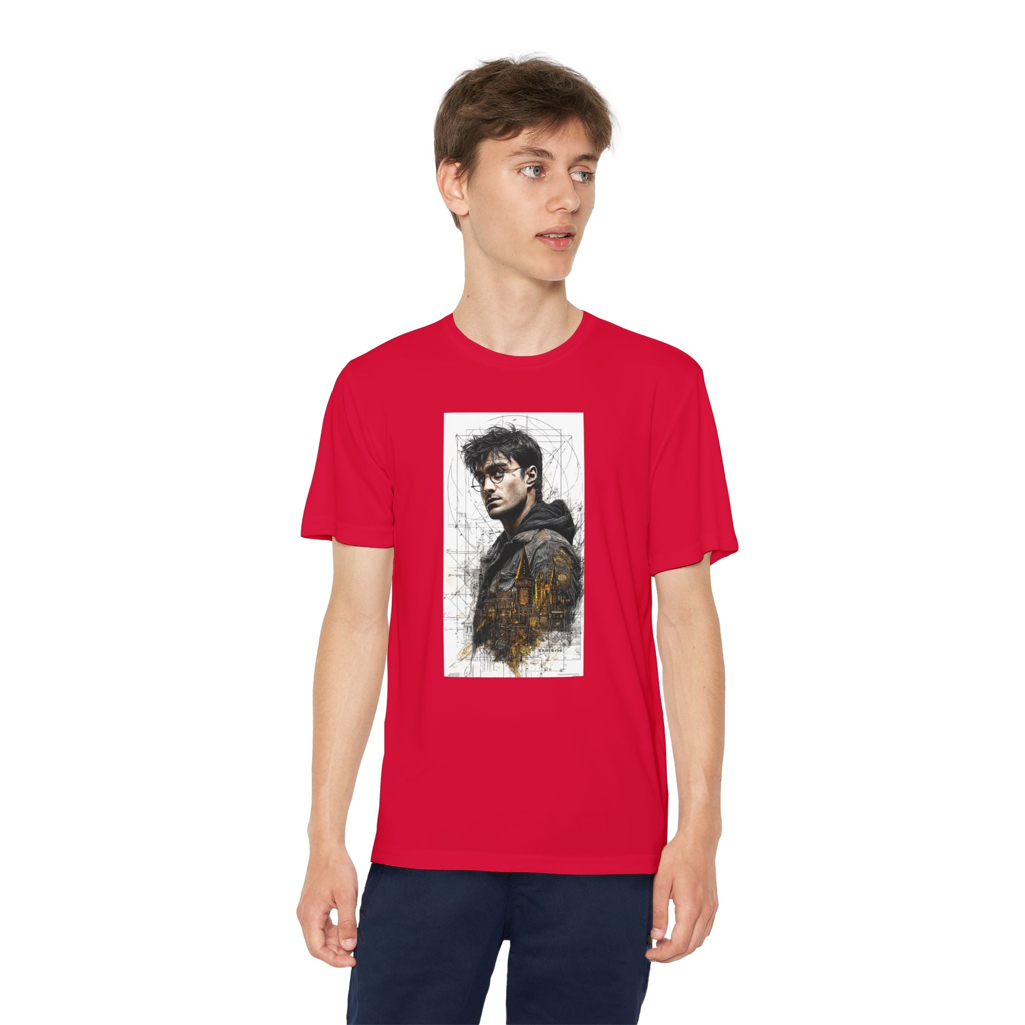 Youth Competitor Tee - Harry Potter, Wizard School Shirt, Magical Kids Top, Hogwarts Fan Gift, Sorcerer's Stone T-Shirt