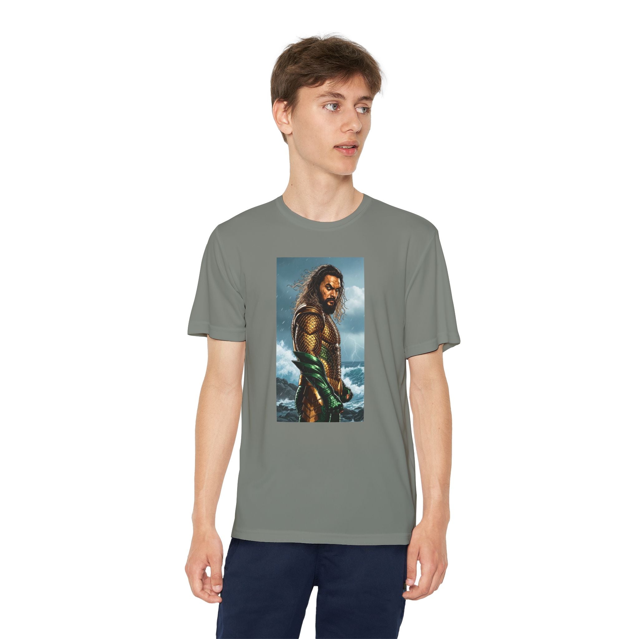 Aquaman Superhero Youth Tee, Kids Superhero Shirt, Child Aquaman T-shirt, Comic Book Tee, Superhero Fan Gift