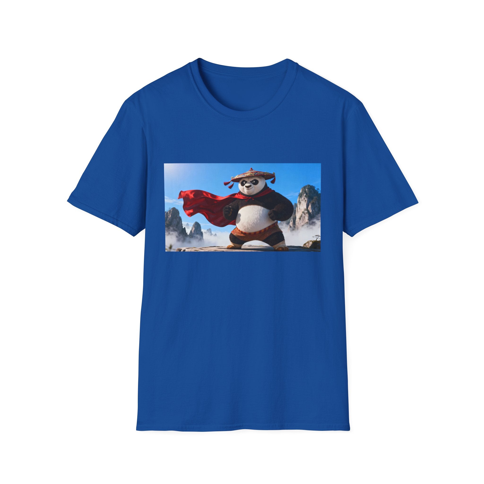 Kung Fu Panda Unisex Softstyle T-Shirt, DreamWorks Animation Youth Competitor Tee, Graphic Tee, Movie Fan Gift, Cult Classic Shirt, Comfy