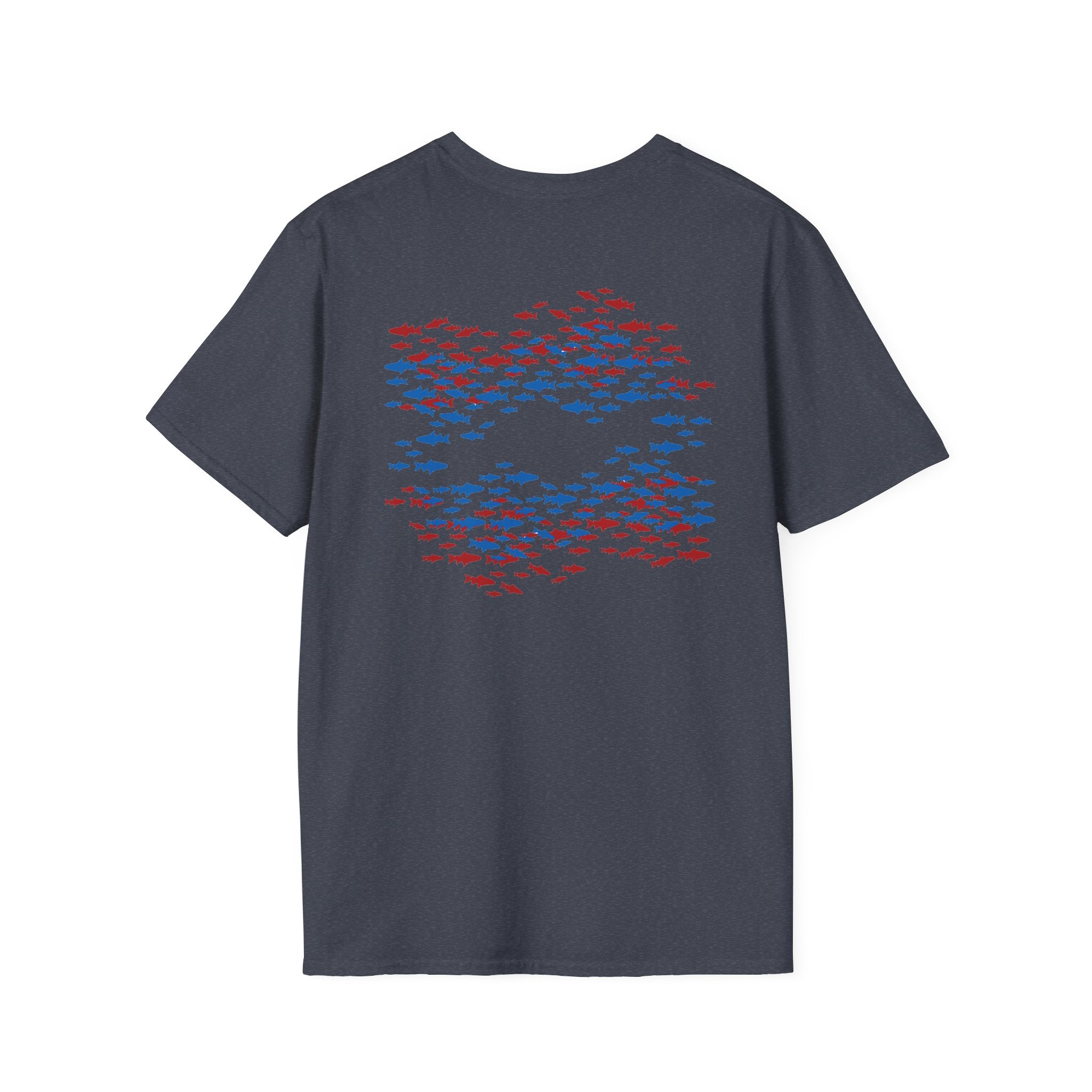 Patriotic Fishing Tshirt, American Flag Tee, 4th of July Shirt, USA Independence Day Top, Patriotic Graphic Tee, Unisex Patriotic