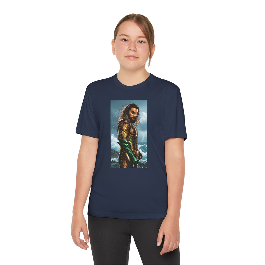 Aquaman Superhero Youth Tee, Kids Superhero Shirt, Child Aquaman T-shirt, Comic Book Tee, Superhero Fan Gift