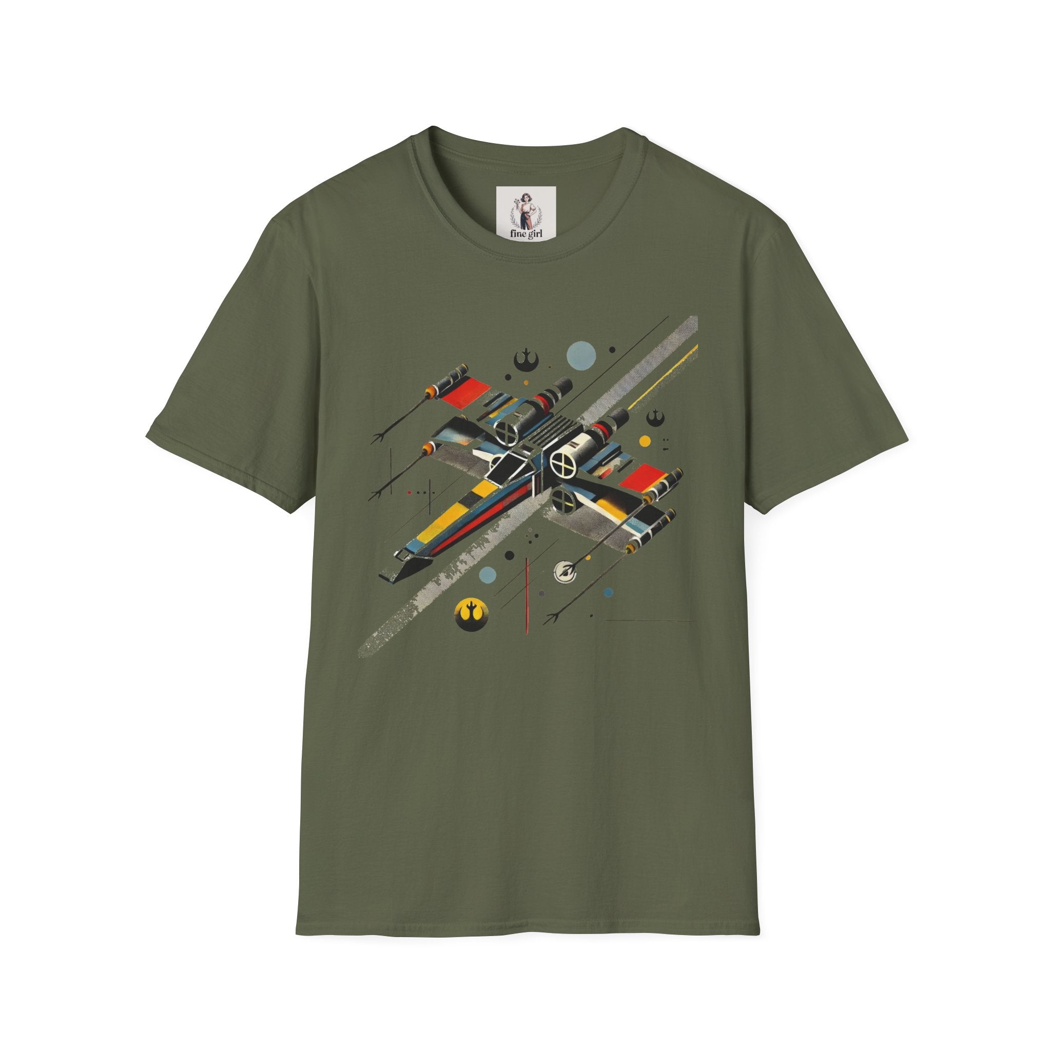 Star Wars Movie Themed T-Shirt Unisex Softstyle T-Shirt