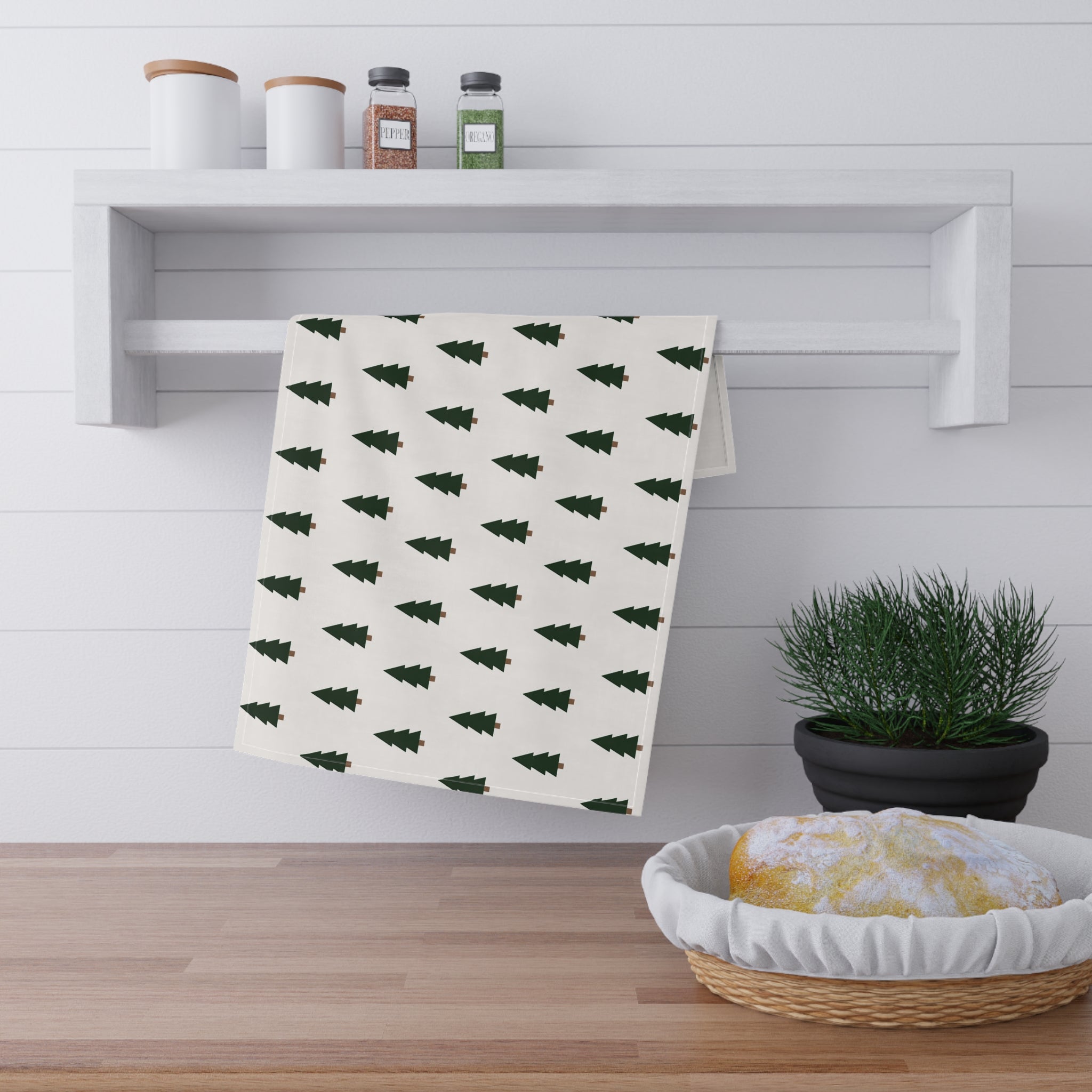 Christmas Tree Design ~ Stylish Cotton Tea Towels