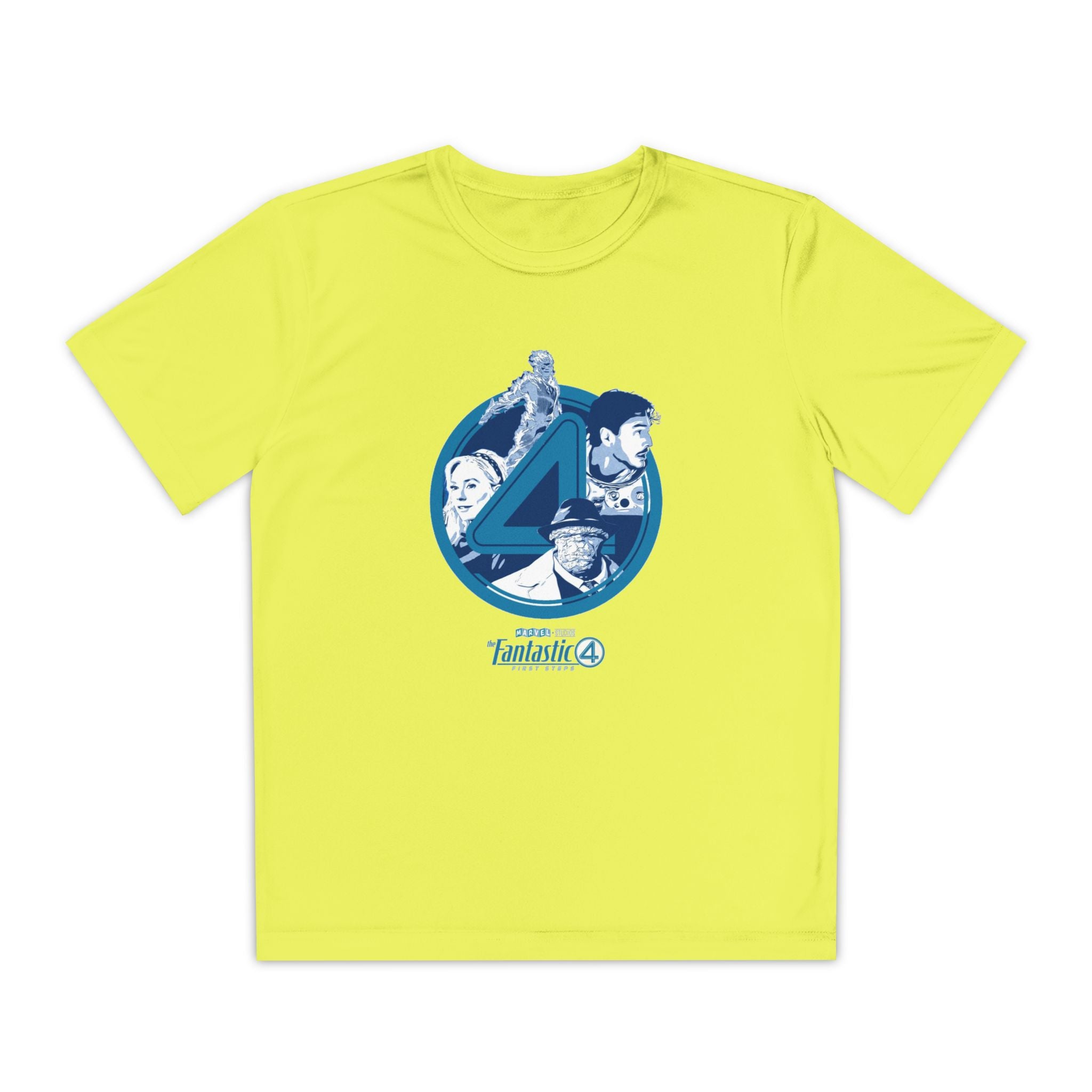 Fantastic 4 Youth T-Shirt Sports Graphic Tee, Cool Athletic Shirt for Kids, Perfect for Sports Events, Team Spirit