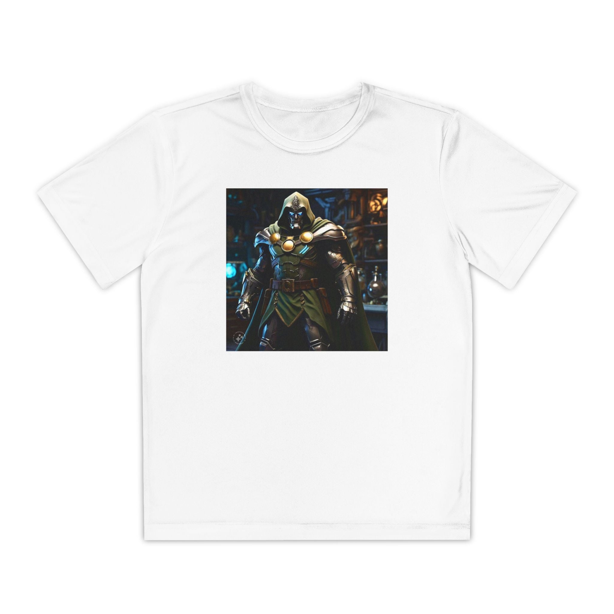 Dr Doom Superhero Marvel Patriotic, Kids Graphic T-Shirt, Boys Hero Top, Girls Comic Book Clothing, Birthday