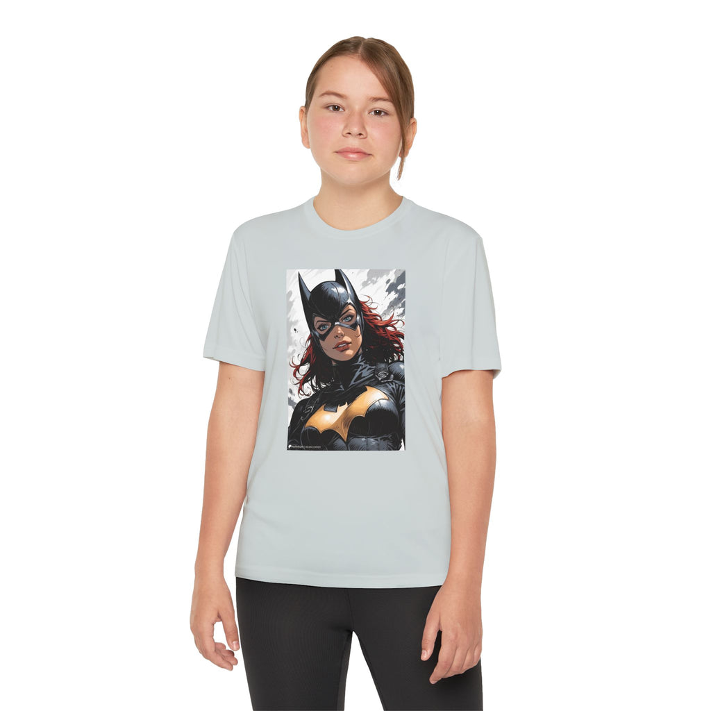 Superhero Youth T-Shirt Sports Graphic Tee, Cool Athletic Shirt for Kids