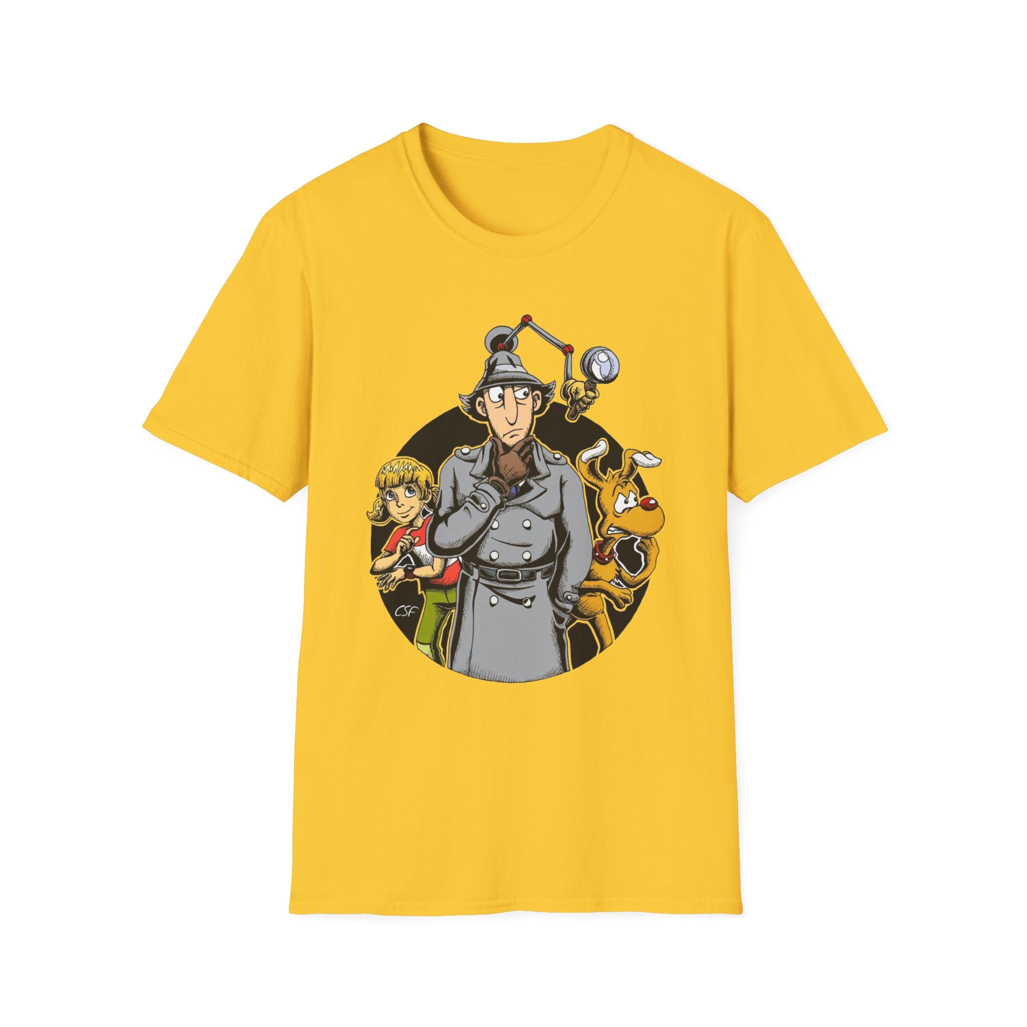 Retro Inspector Gadgets TV Cartoon T-Shirt