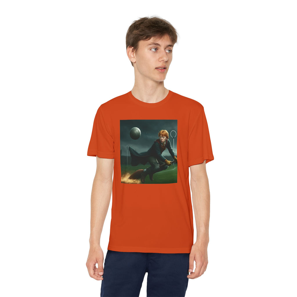 Youth Competitor Tee - Harry Potter, Wizard School Shirt, Magical Kids Top, Hogwarts Fan Gift, Sorcerer's Stone T-Shirt
