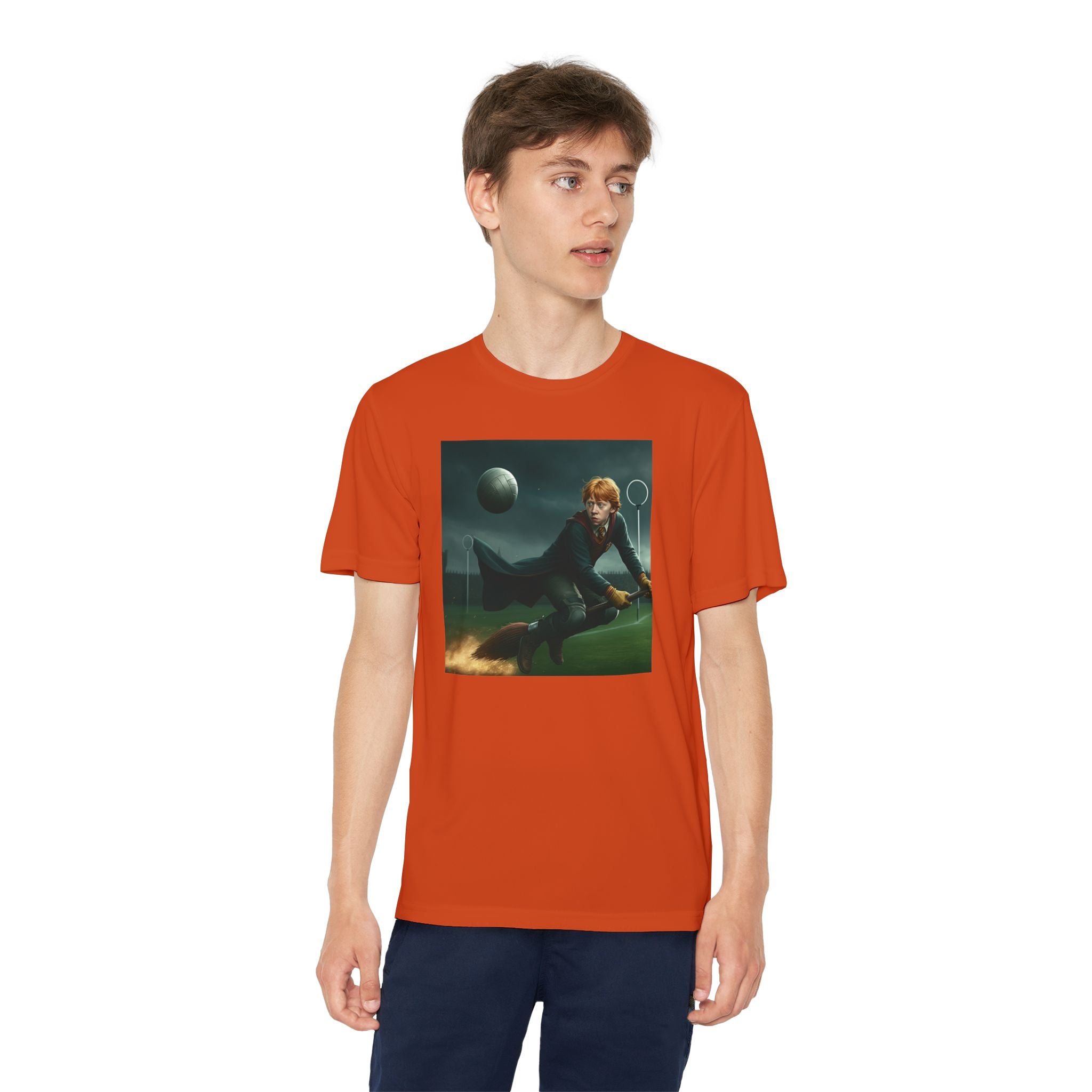 Youth Competitor Tee - Harry Potter, Wizard School Shirt, Magical Kids Top, Hogwarts Fan Gift, Sorcerer's Stone T-Shirt